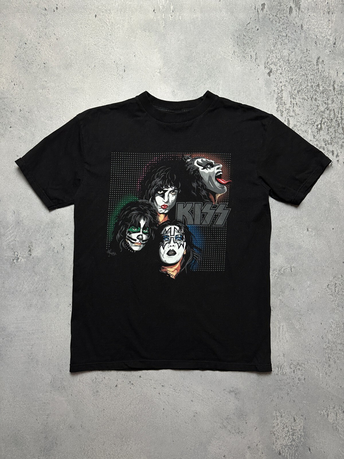 Vintage Kiss T-Shirt Rare Band Tees Concert Tee y2k 00s Rock
