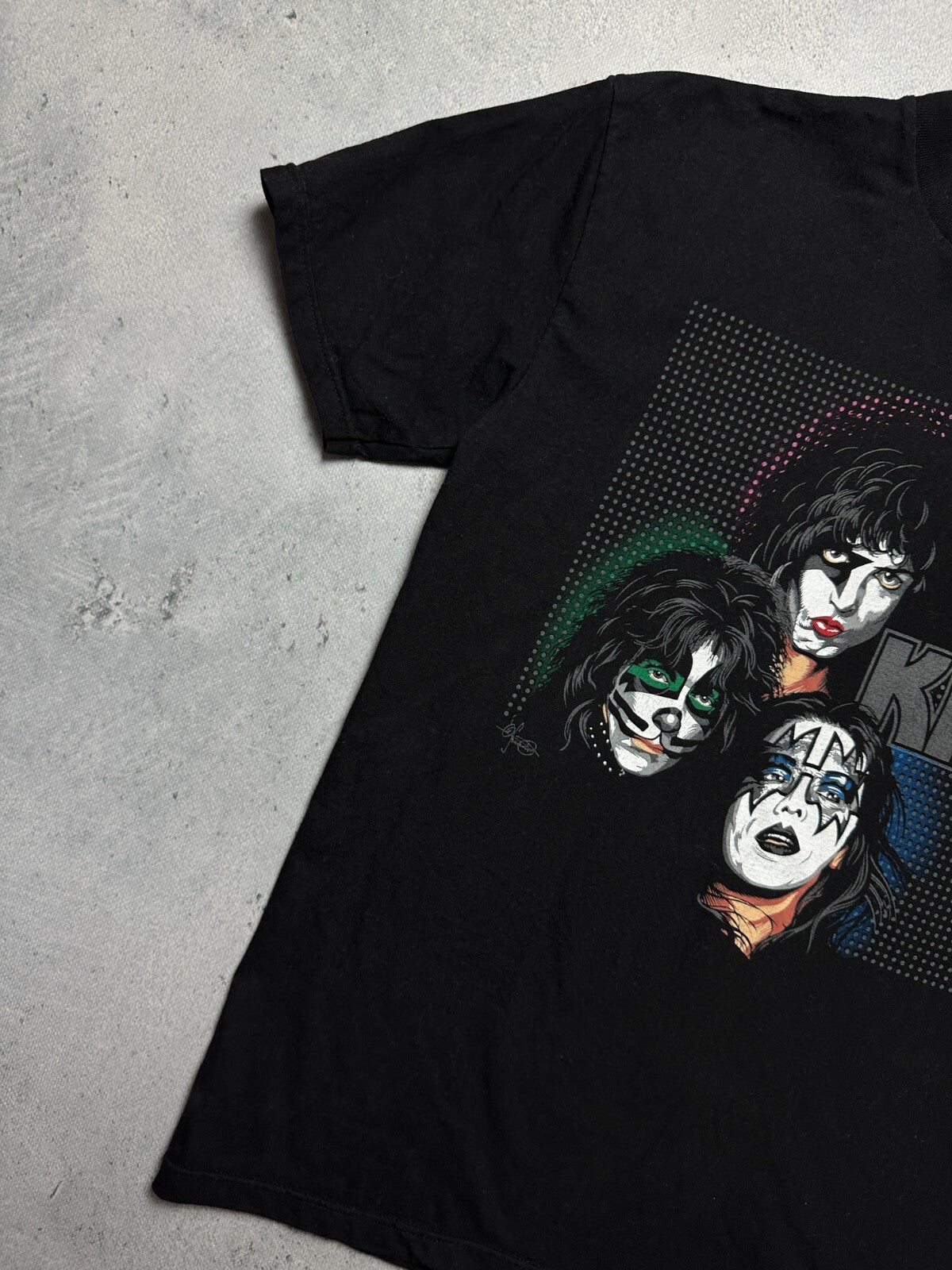 Vintage Kiss T-Shirt Rare Band Tees Concert Tee y2k 00s Rock