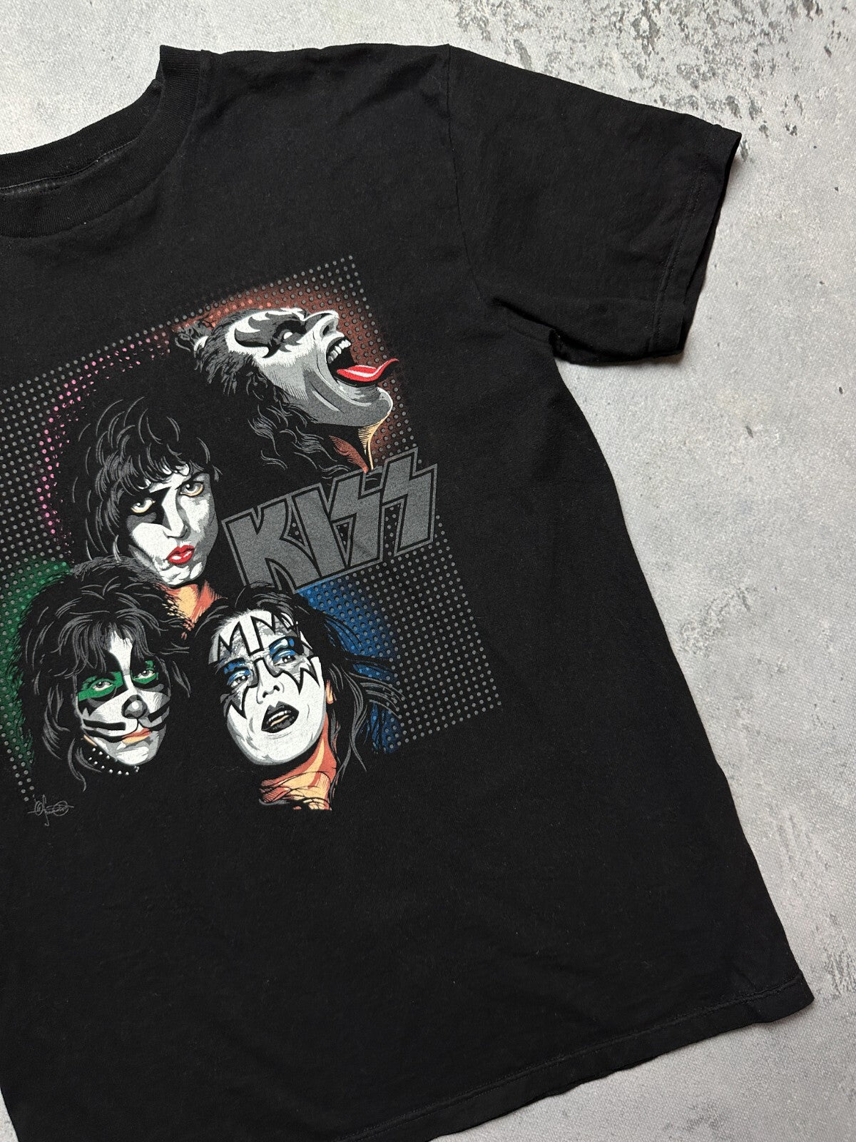 Vintage Kiss T-Shirt Rare Band Tees Concert Tee y2k 00s Rock