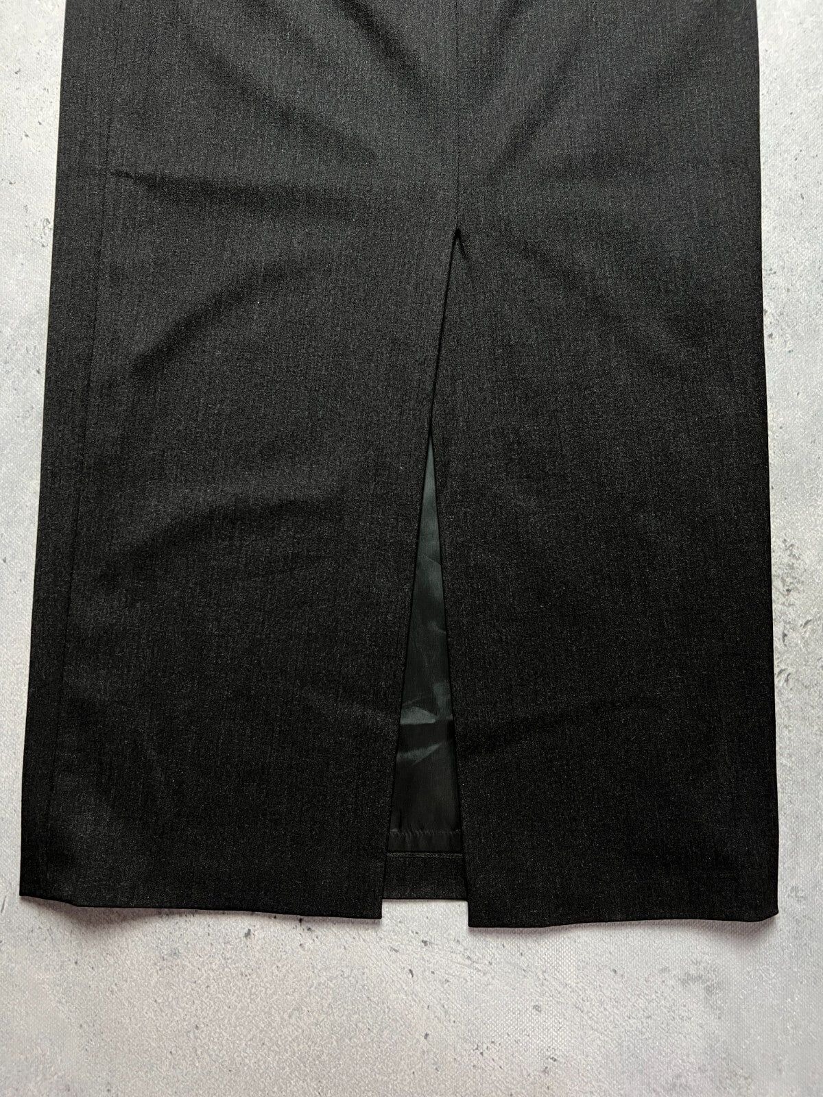 Iceberg Vintage Asymmetry Wool Maxi Skirt Archive Rare Italy