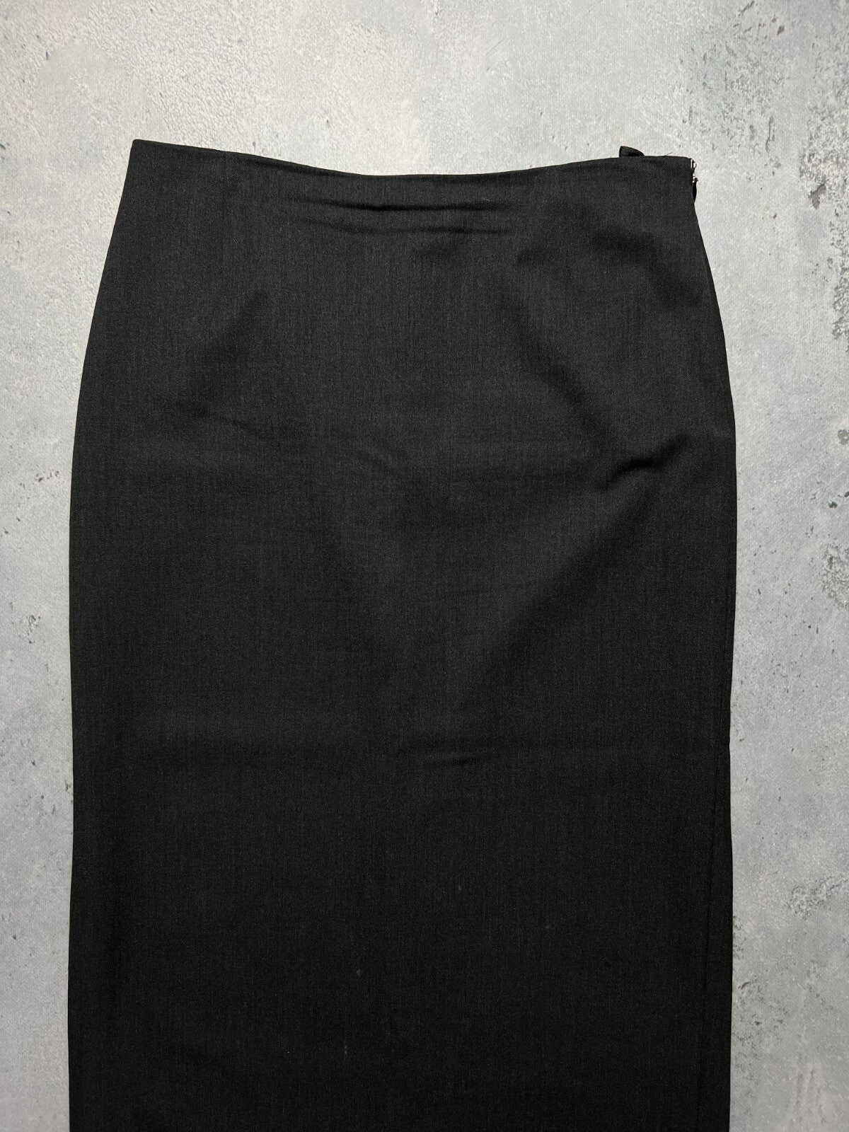 Iceberg Vintage Asymmetry Wool Maxi Skirt Archive Rare Italy