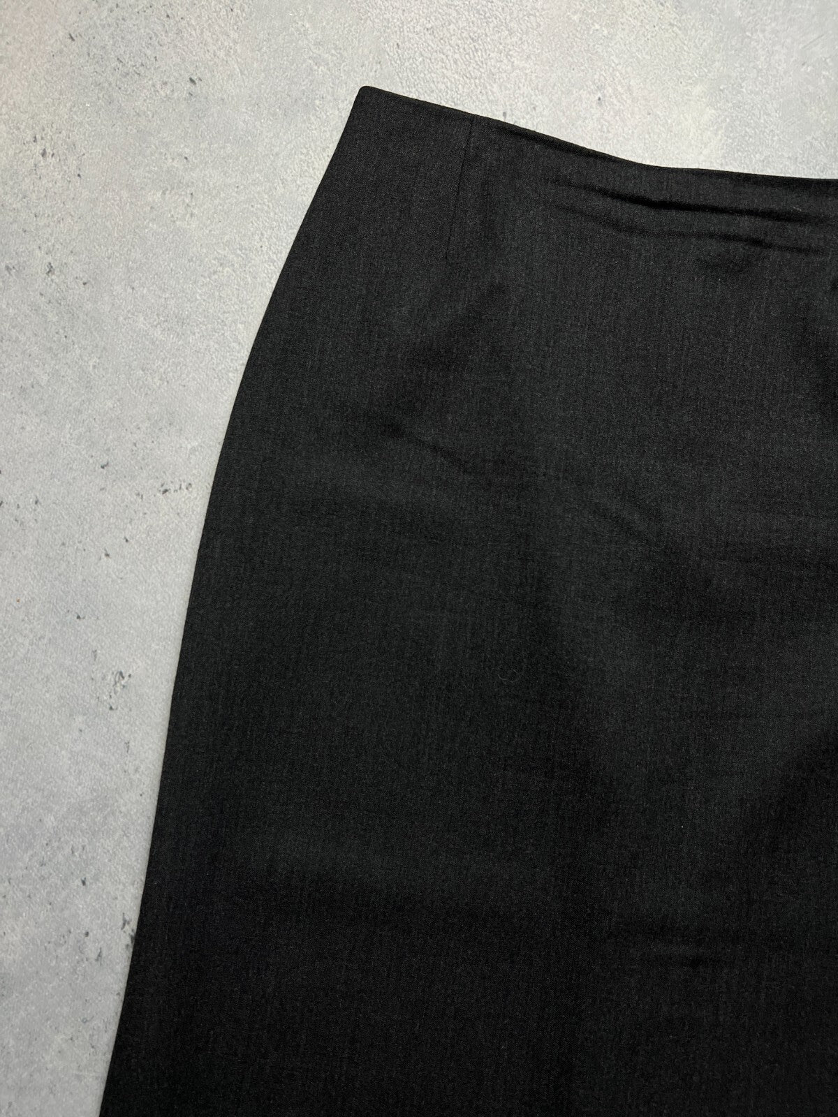 Iceberg Vintage Asymmetry Wool Maxi Skirt Archive Rare Italy