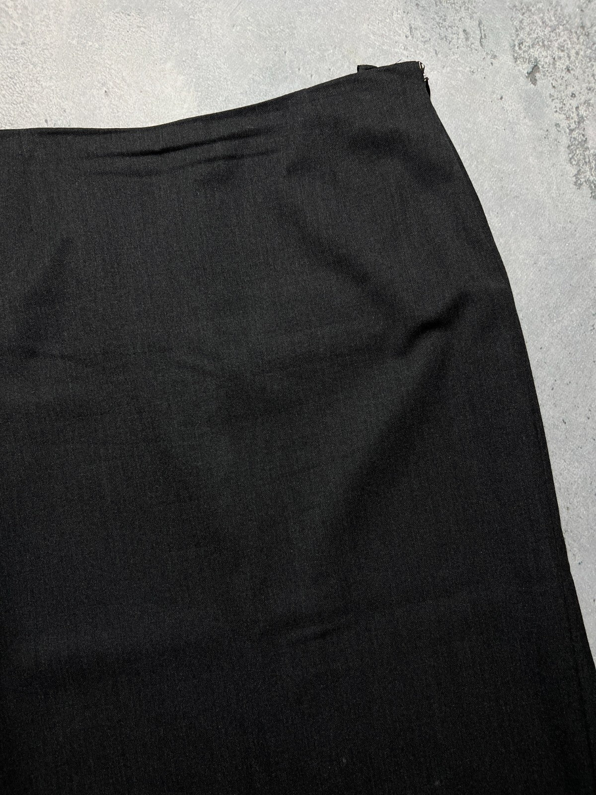 Iceberg Vintage Asymmetry Wool Maxi Skirt Archive Rare Italy