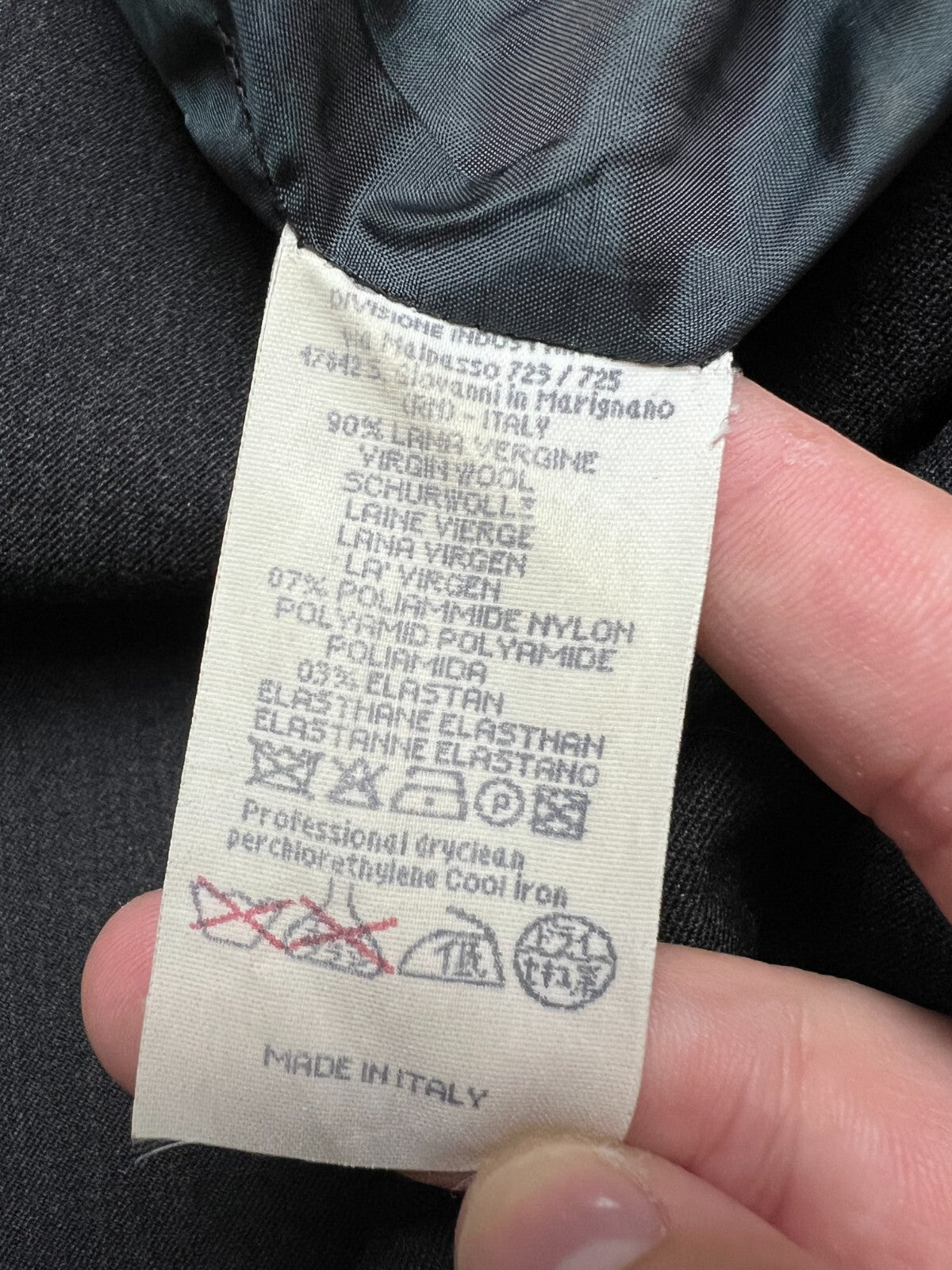 Iceberg Vintage Asymmetry Wool Maxi Skirt Archive Rare Italy