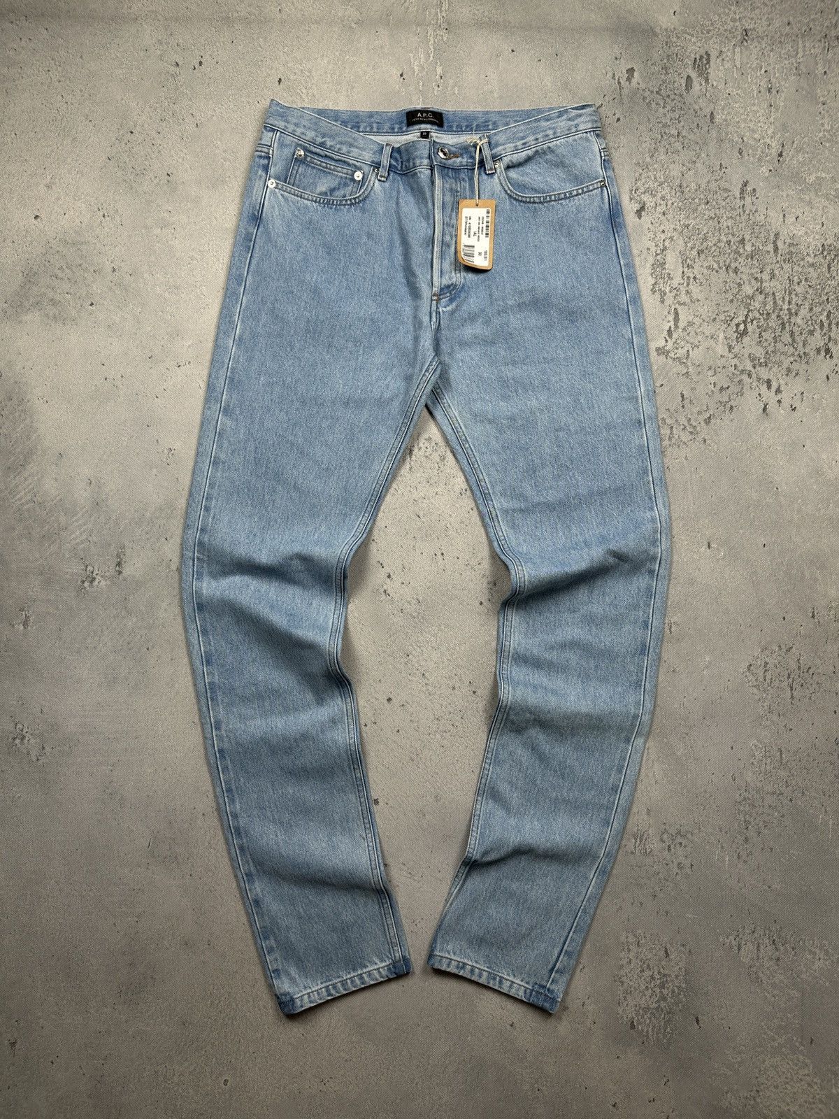 APC Petit New Standard Indigo Selvedge Denim Pants Lux Jeans