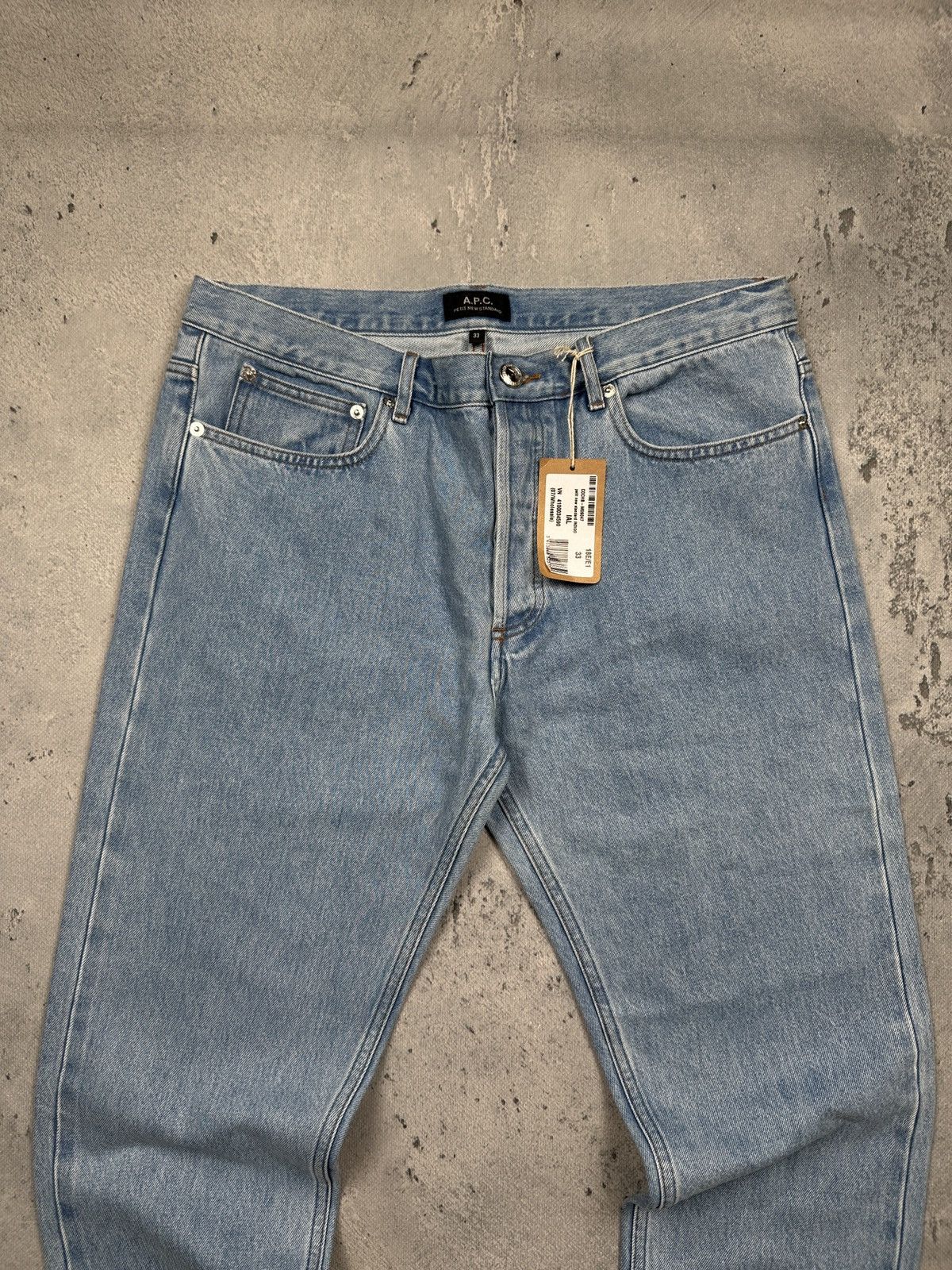 APC Petit New Standard Indigo Selvedge Denim Pants Lux Jeans