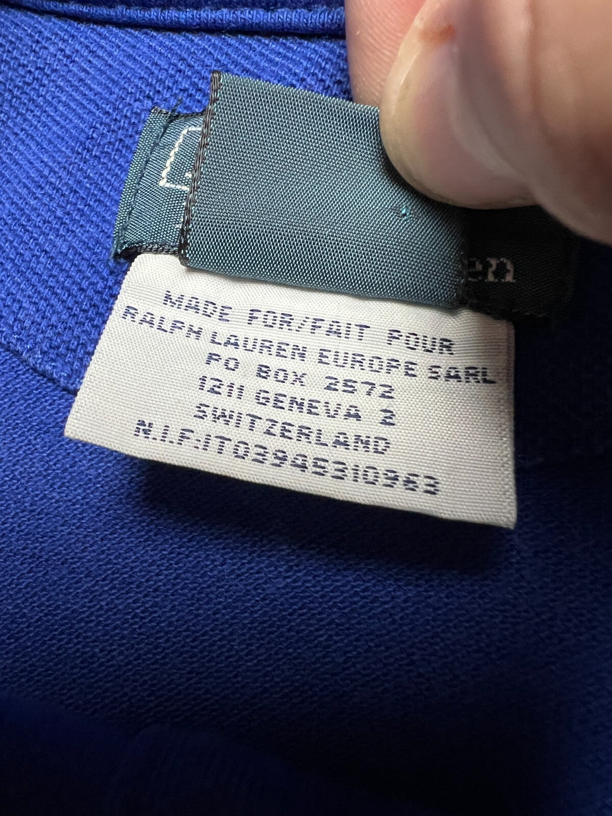 Vintage Polo Ralph Lauren Striped Rugby y2k Tee USA Rare 00s
