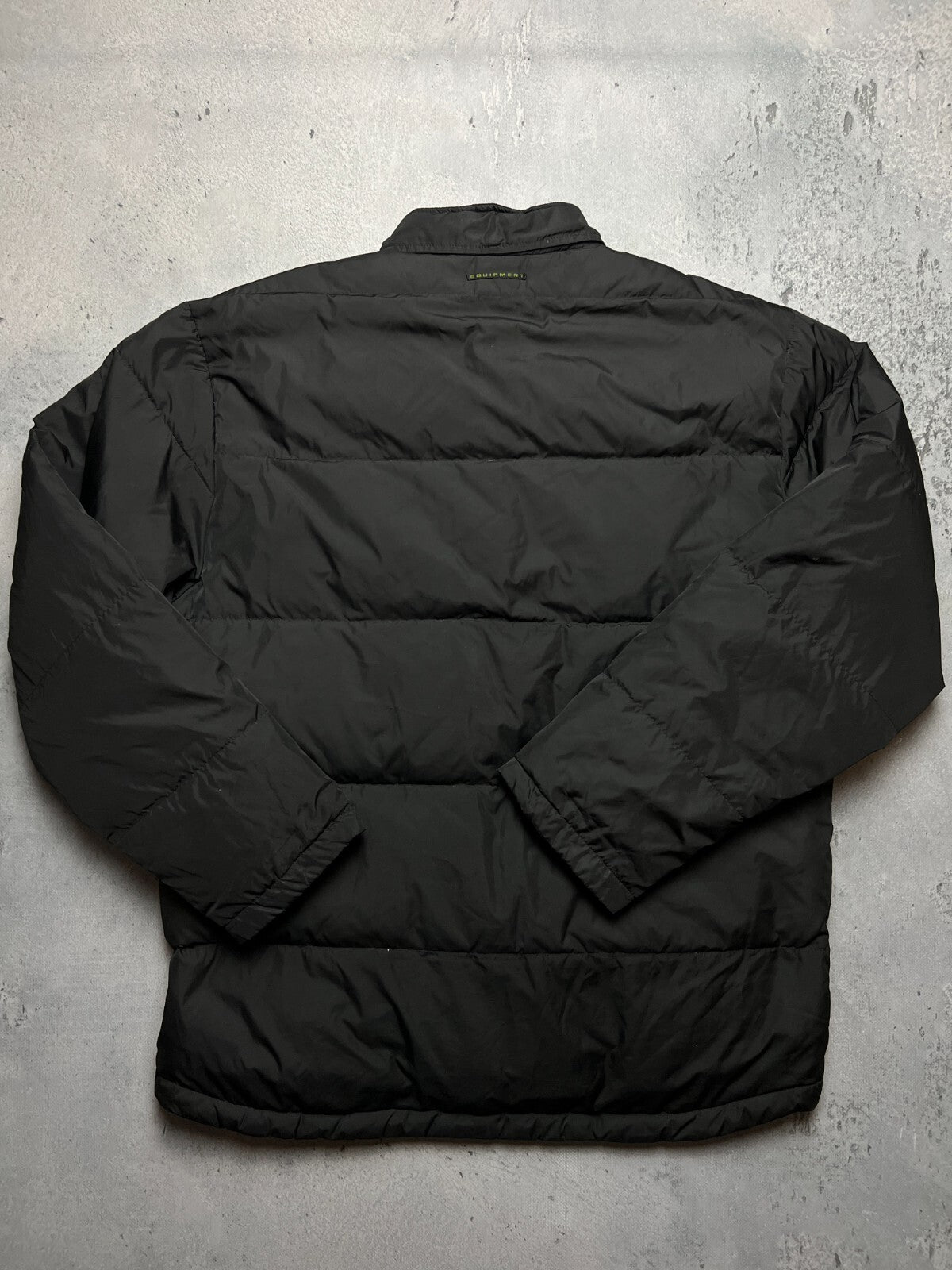 Adidas Equipment EQT-151 Black Green Logo Puffer Down Jacket