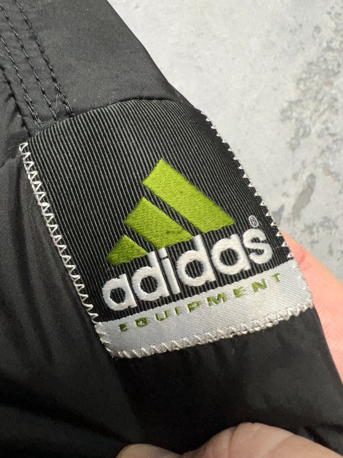 Adidas Equipment EQT-151 Black Green Logo Puffer Down Jacket