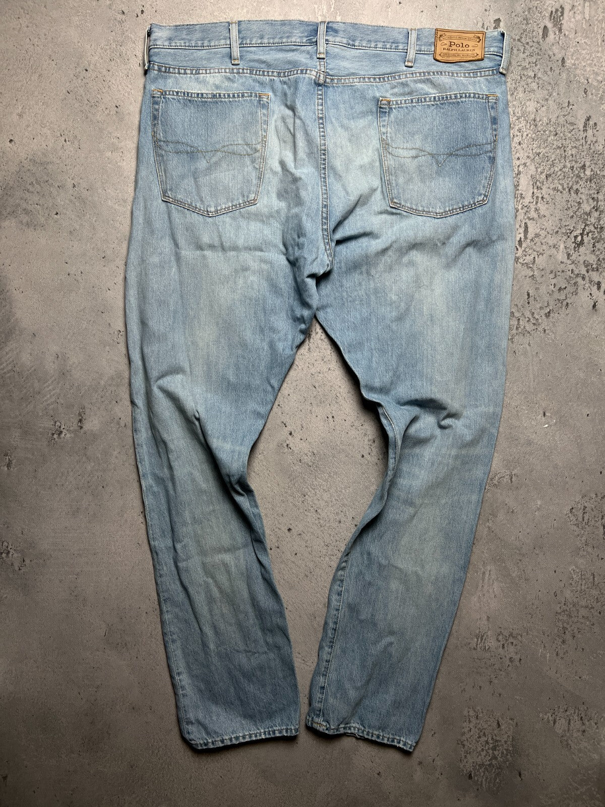 Luxury Polo Ralph Lauren Sullivan Slim Jeans PRL Logo y2k