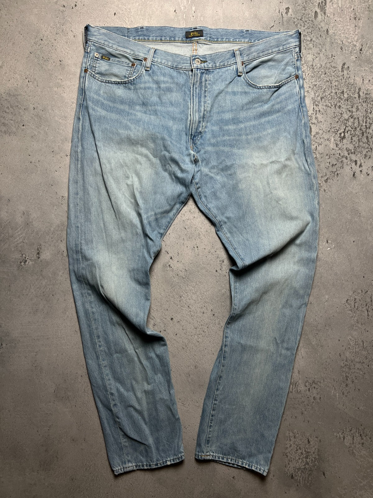 Luxury Polo Ralph Lauren Sullivan Slim Jeans PRL Logo y2k