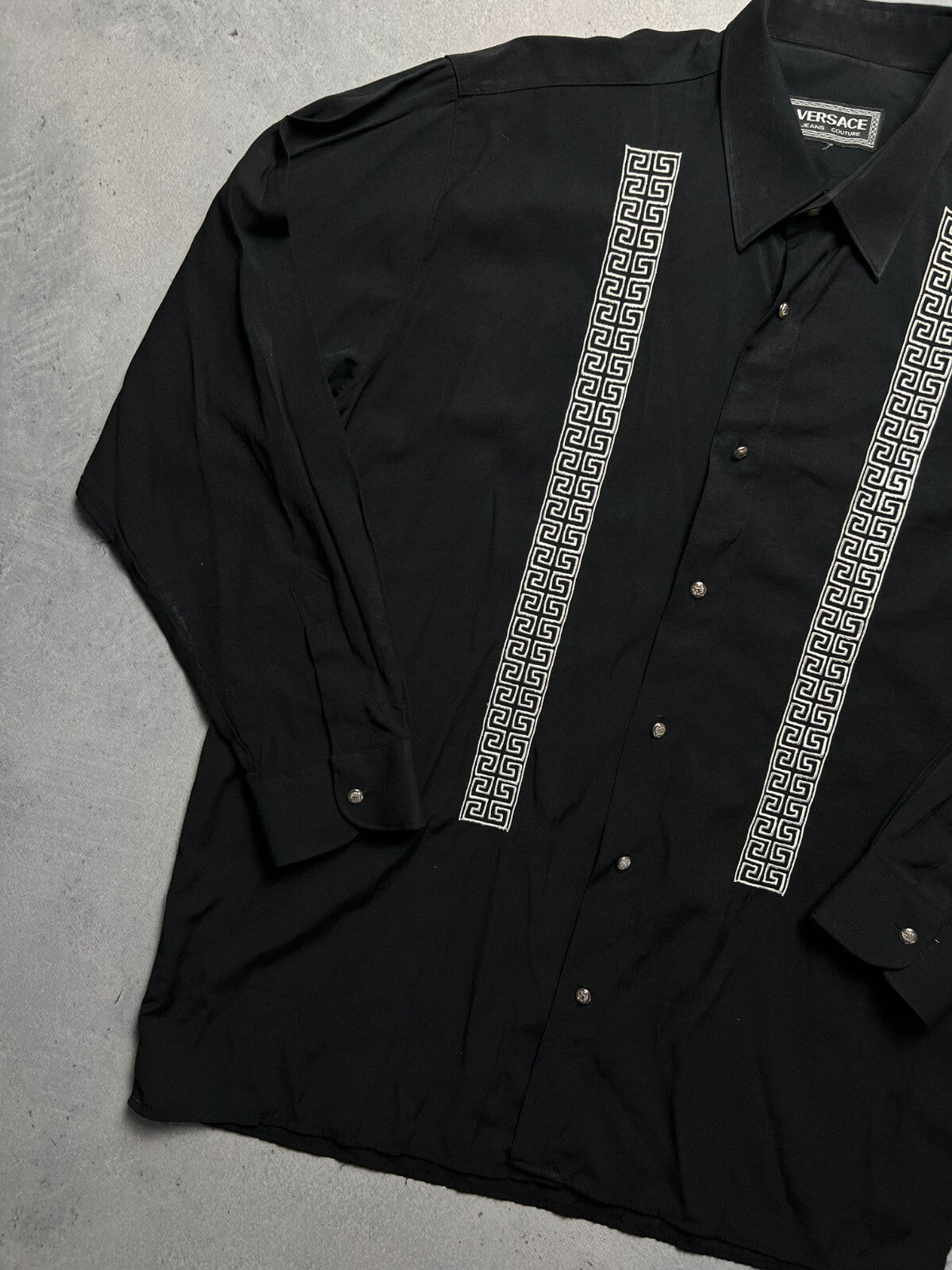 Vintage Versace Bondage Long Sleeve Rare Archive Shirt Lux