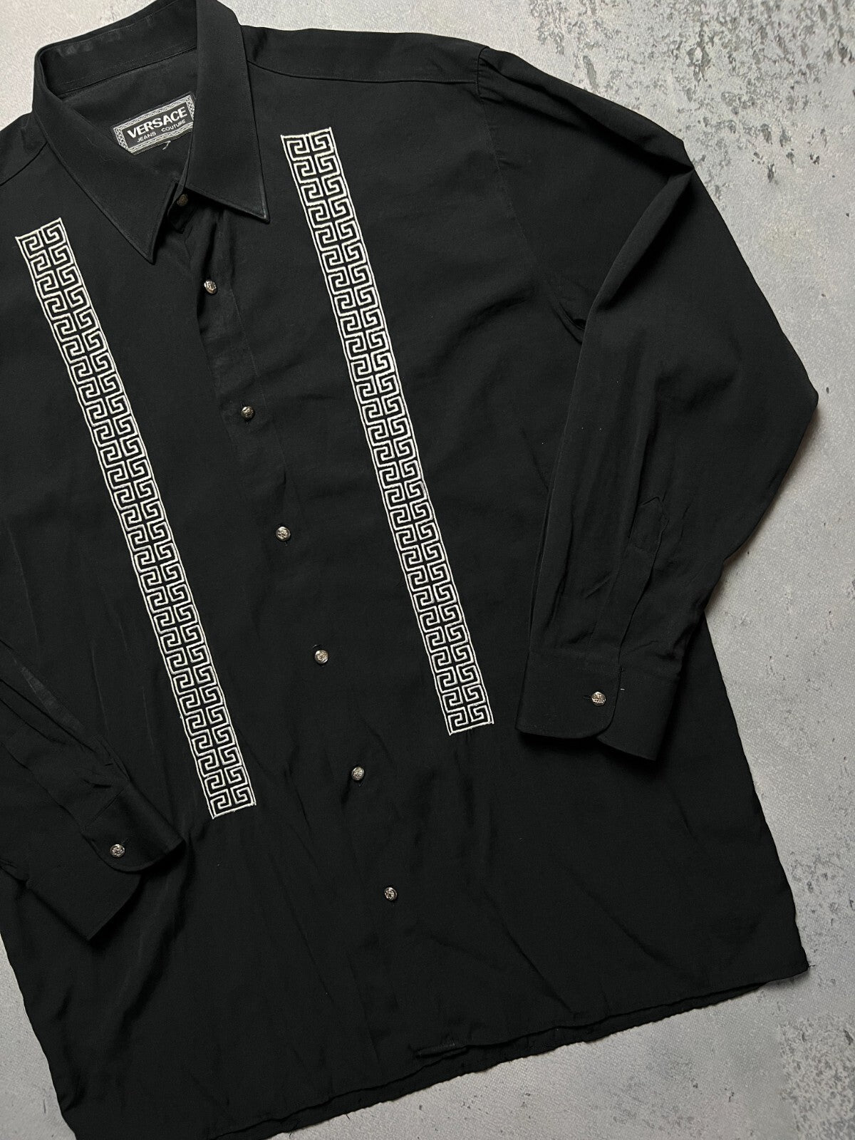 Vintage Versace Bondage Long Sleeve Rare Archive Shirt Lux