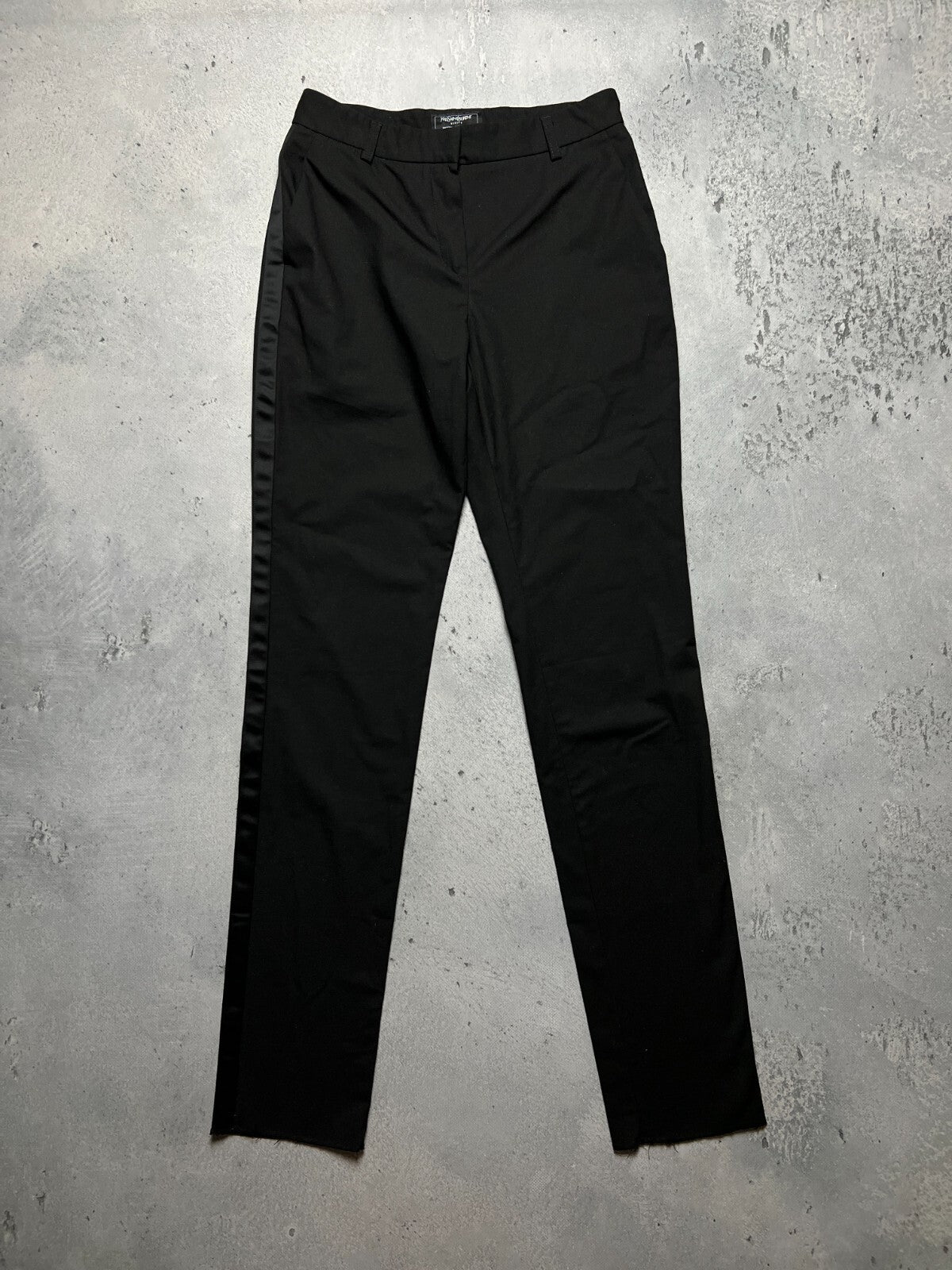 Vintage Yves Saint Laurent Uniform Beaute Pants Rare YSL Lampas Trousers Pants
