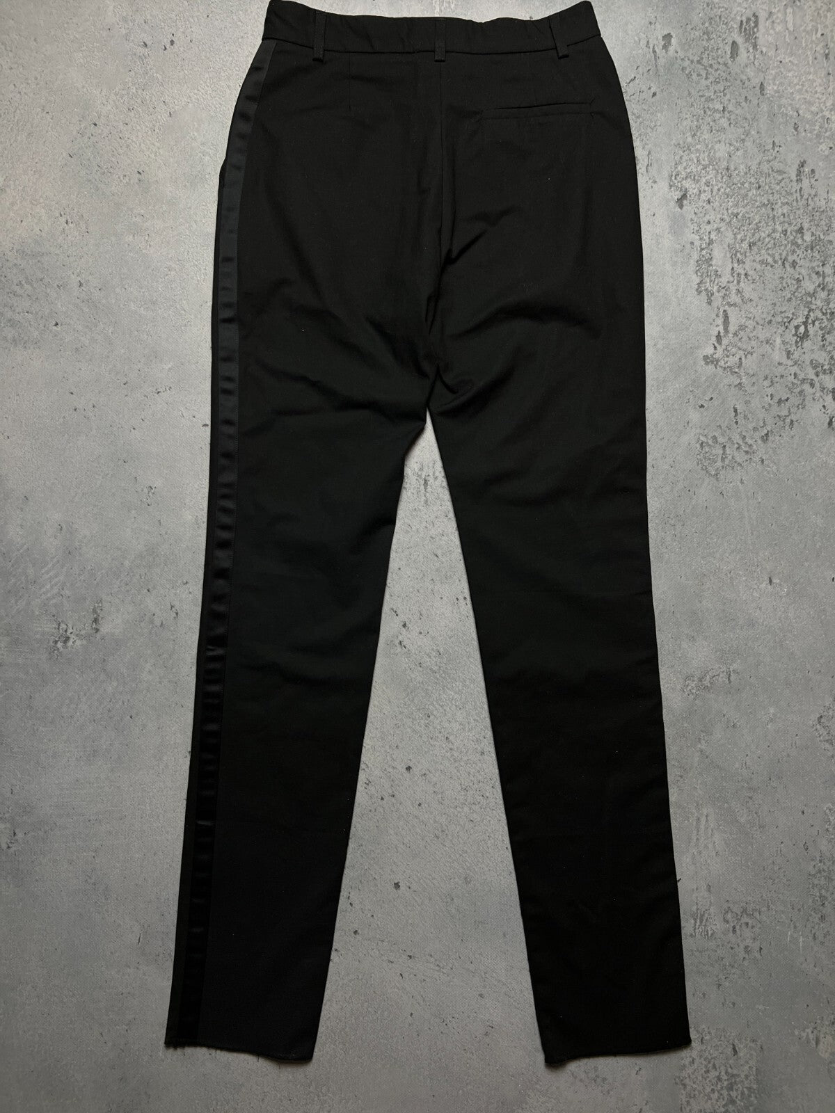 Vintage Yves Saint Laurent Uniform Beaute Pants Rare YSL Lampas Trousers Pants