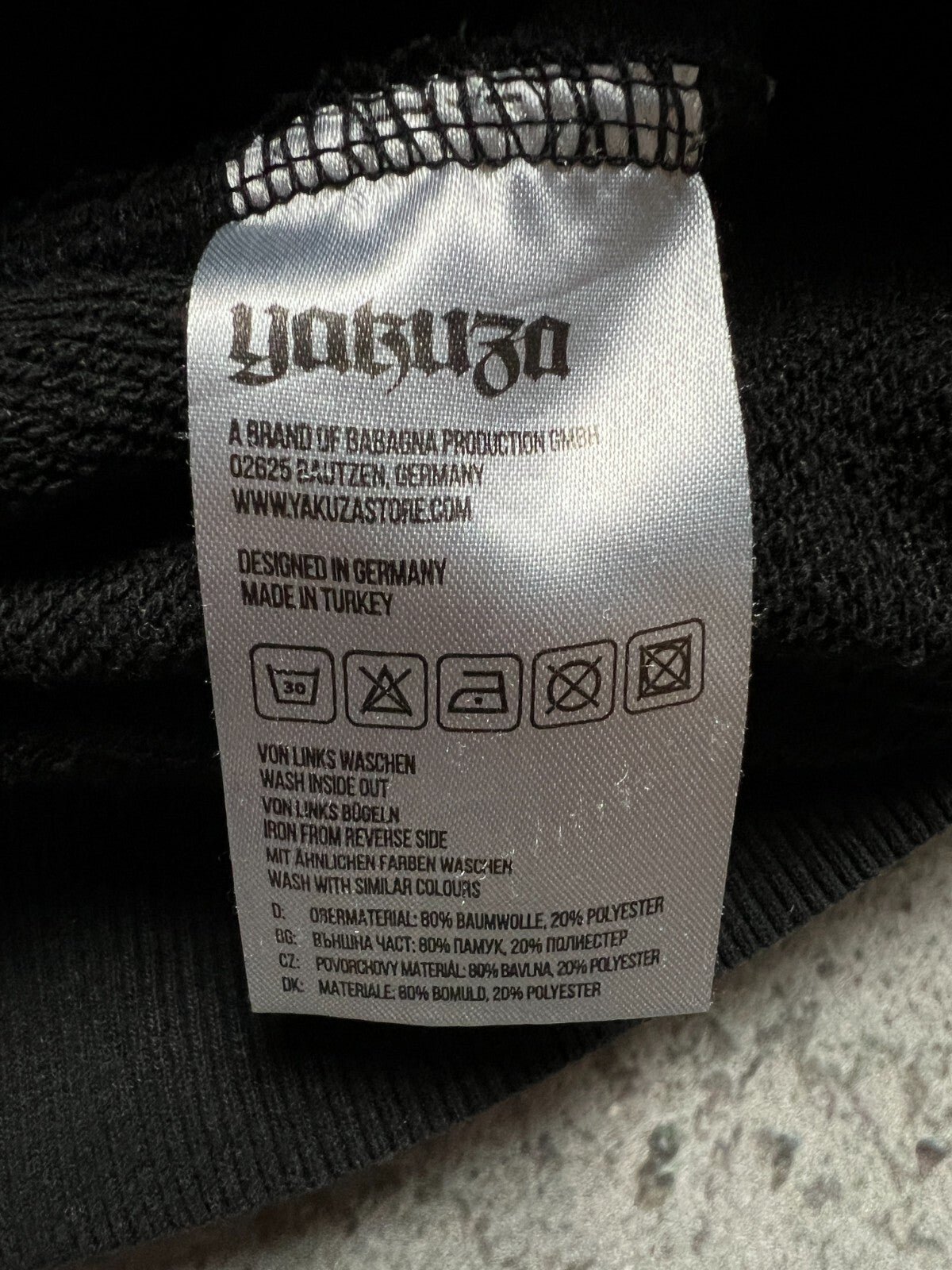 Zip-Up Hoodie Yakuza F*c* You style Ed Hardy by Audigier USA