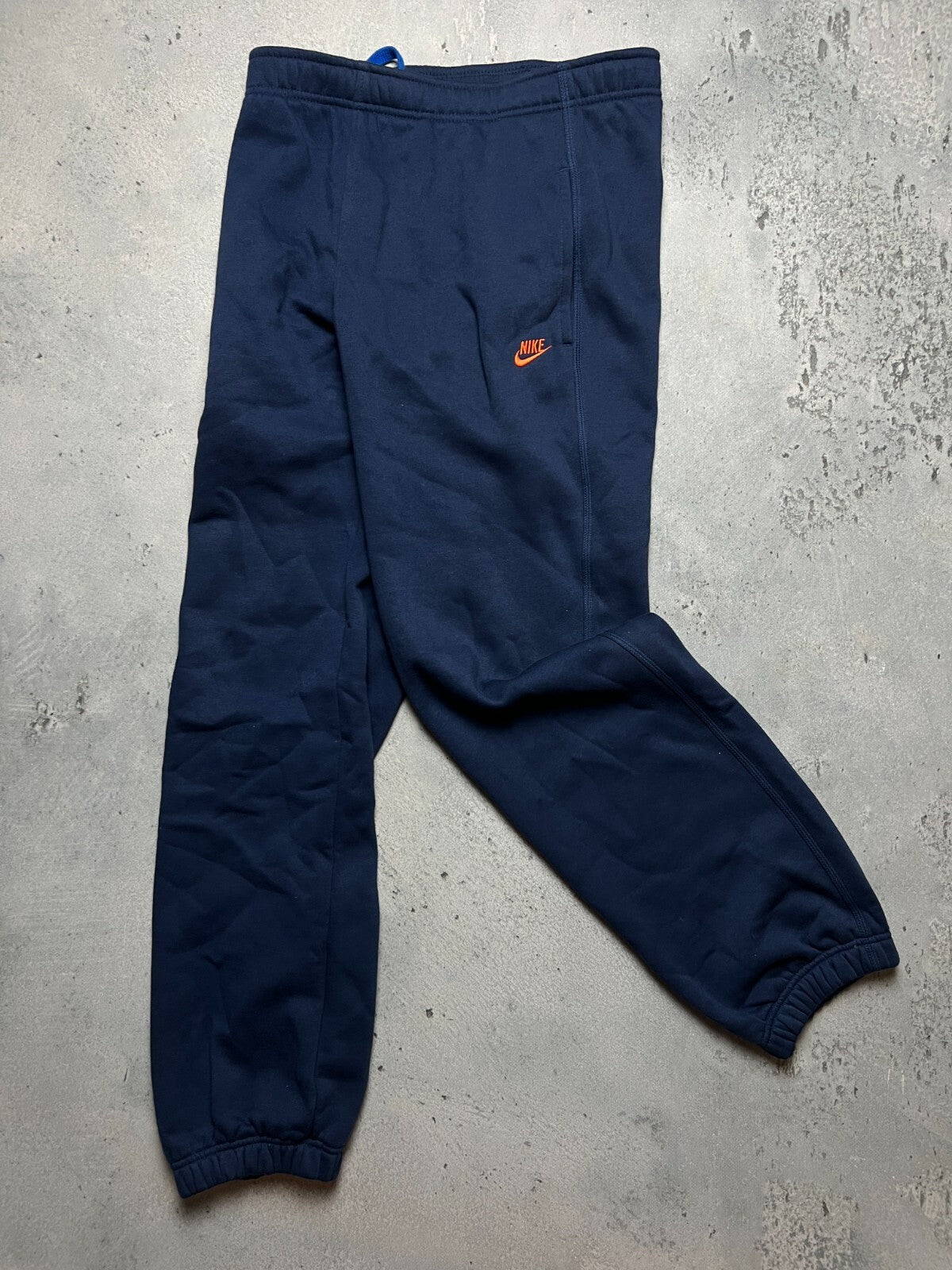 Vintage Y2K Nike Fleece Cotton Drill Track Pants 90s rare