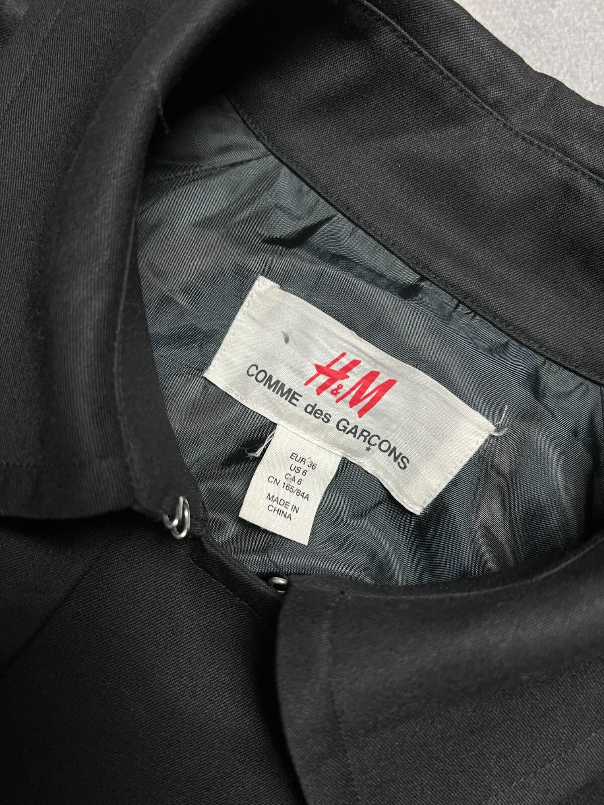 H&M x Comme Des Garcons Trenchcoat Women's