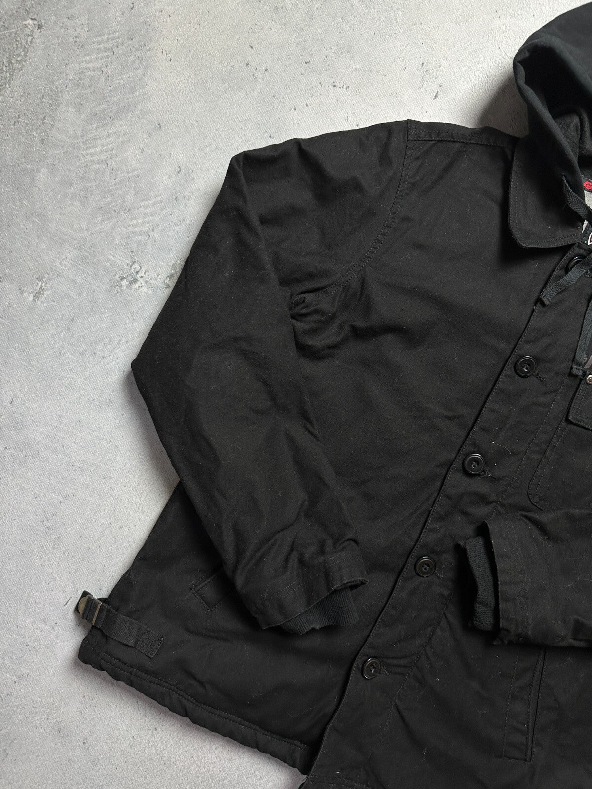 Independent Black Skater Light Denim Jacket y2k 90s USA Rare