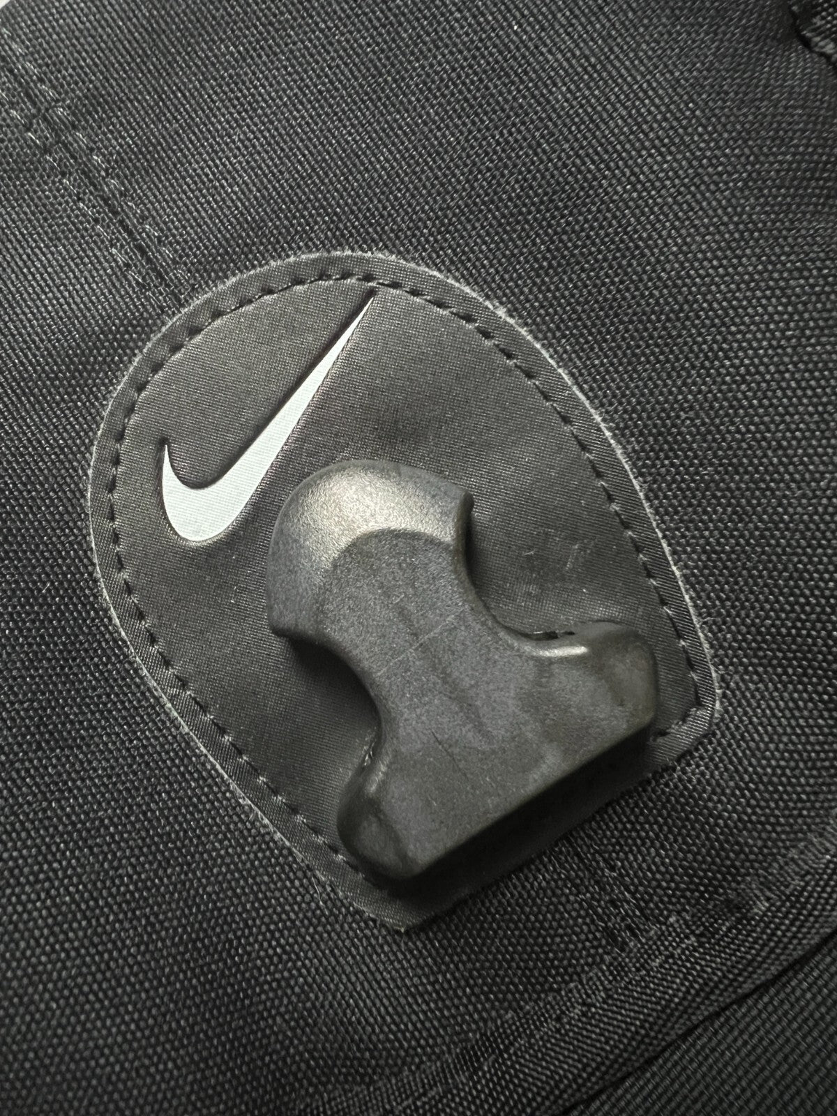 Nike Swoosh Black mini Messenger y2k Cordura 90s central logo One Size