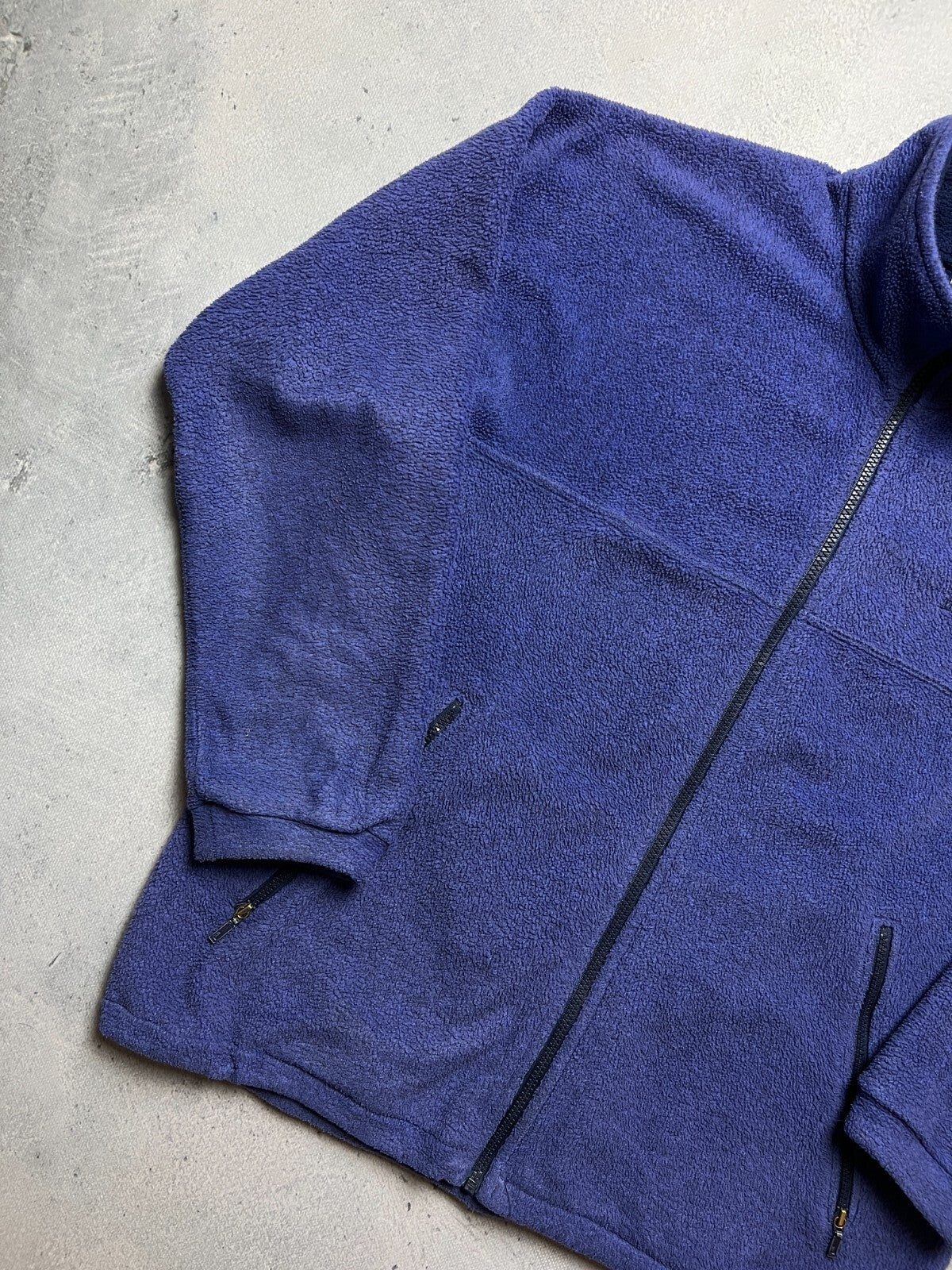 Montbell Zip-Up Vintage Outdoor Polar Teddy Fleece Zipper