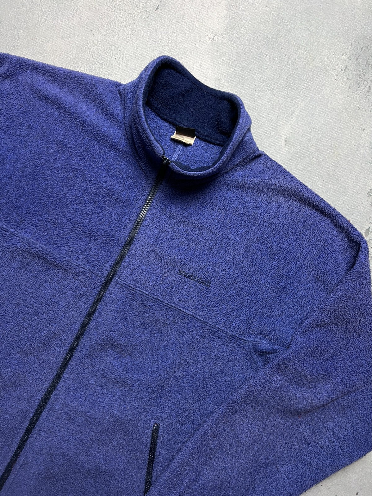 Montbell Zip-Up Vintage Outdoor Polar Teddy Fleece Zipper