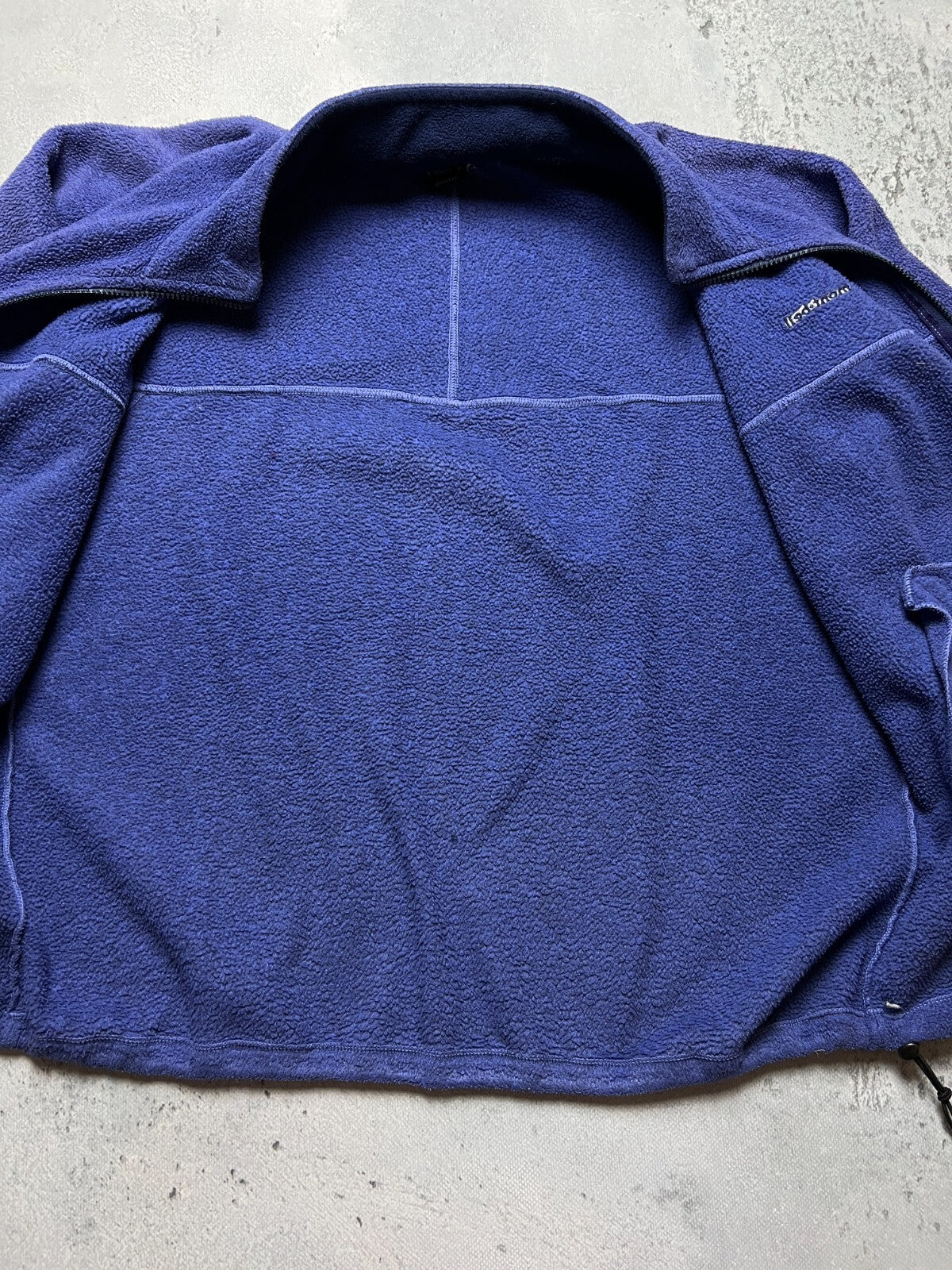 Montbell Zip-Up Vintage Outdoor Polar Teddy Fleece Zipper