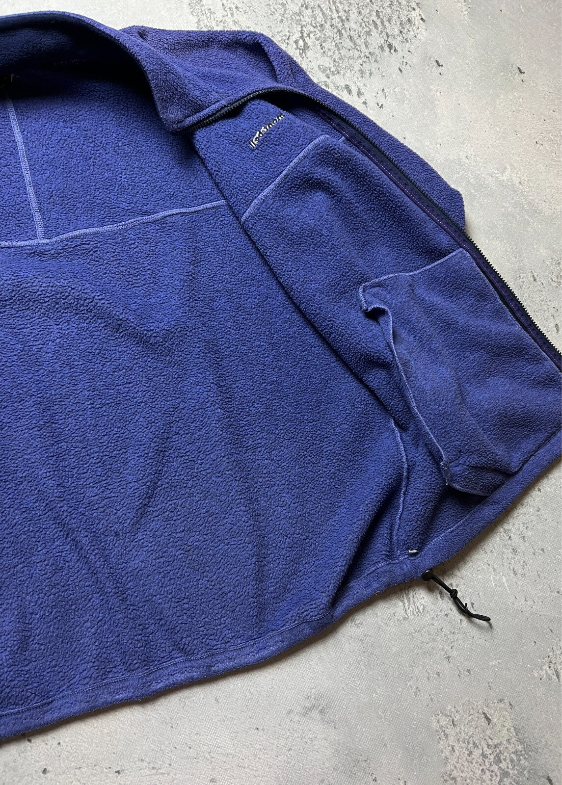 Montbell Zip-Up Vintage Outdoor Polar Teddy Fleece Zipper