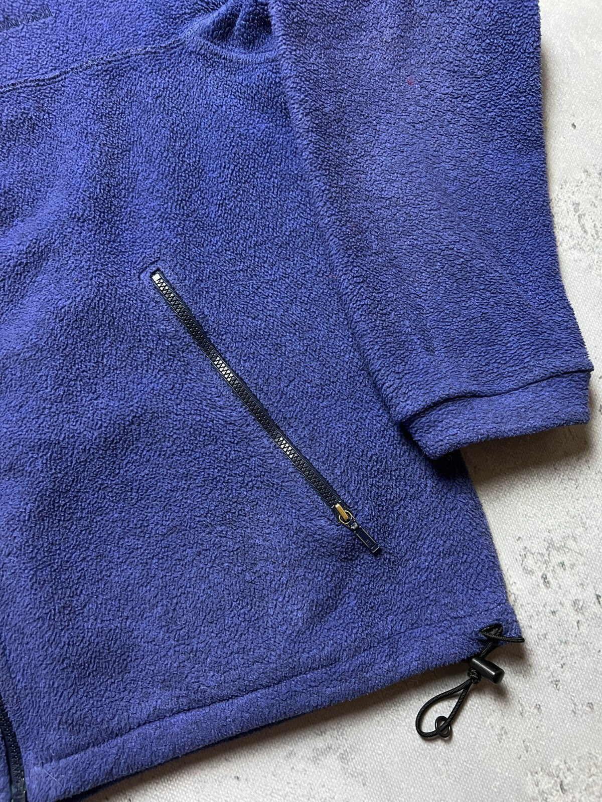 Montbell Zip-Up Vintage Outdoor Polar Teddy Fleece Zipper