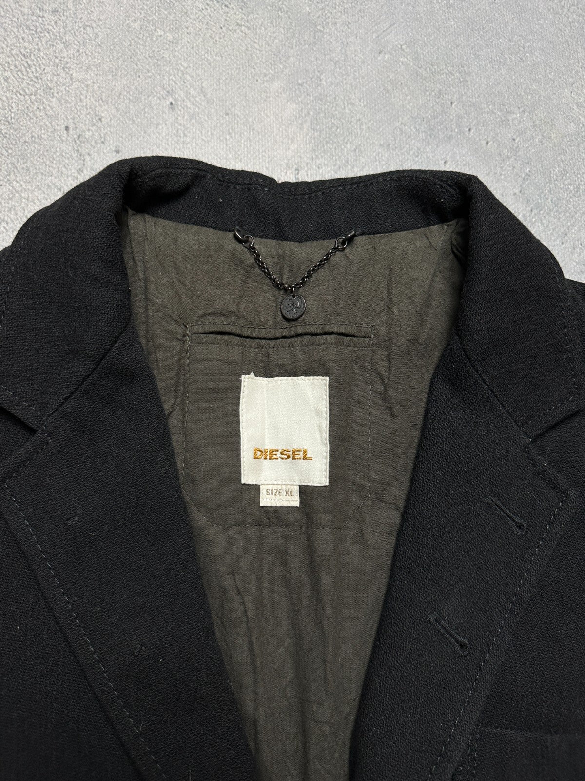 Vintage Diesel Wool Blazer Luxury Jacket Harbouring Dreams