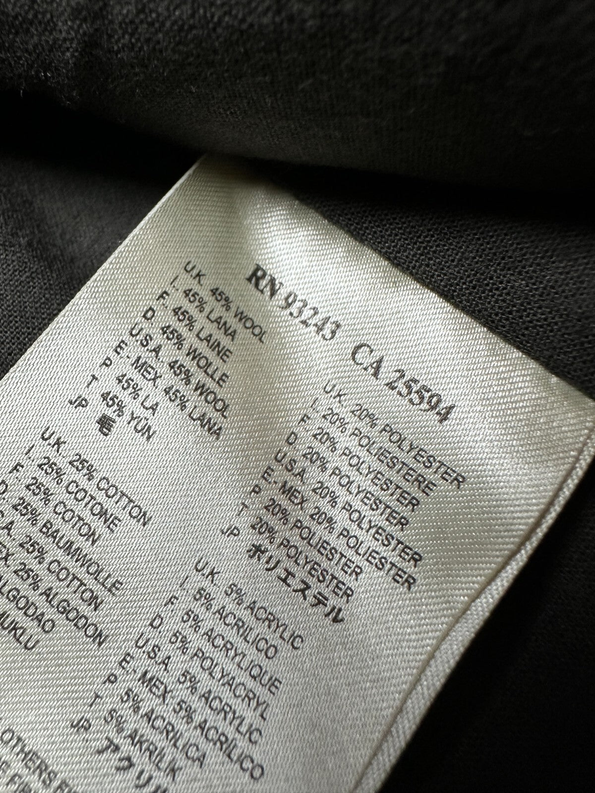 Vintage Diesel Wool Blazer Luxury Jacket Harbouring Dreams
