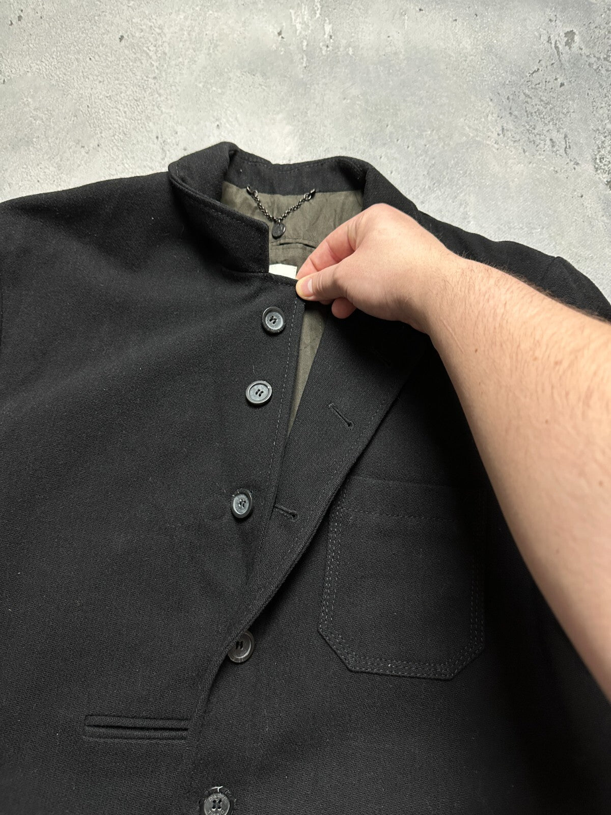 Vintage Diesel Wool Blazer Luxury Jacket Harbouring Dreams