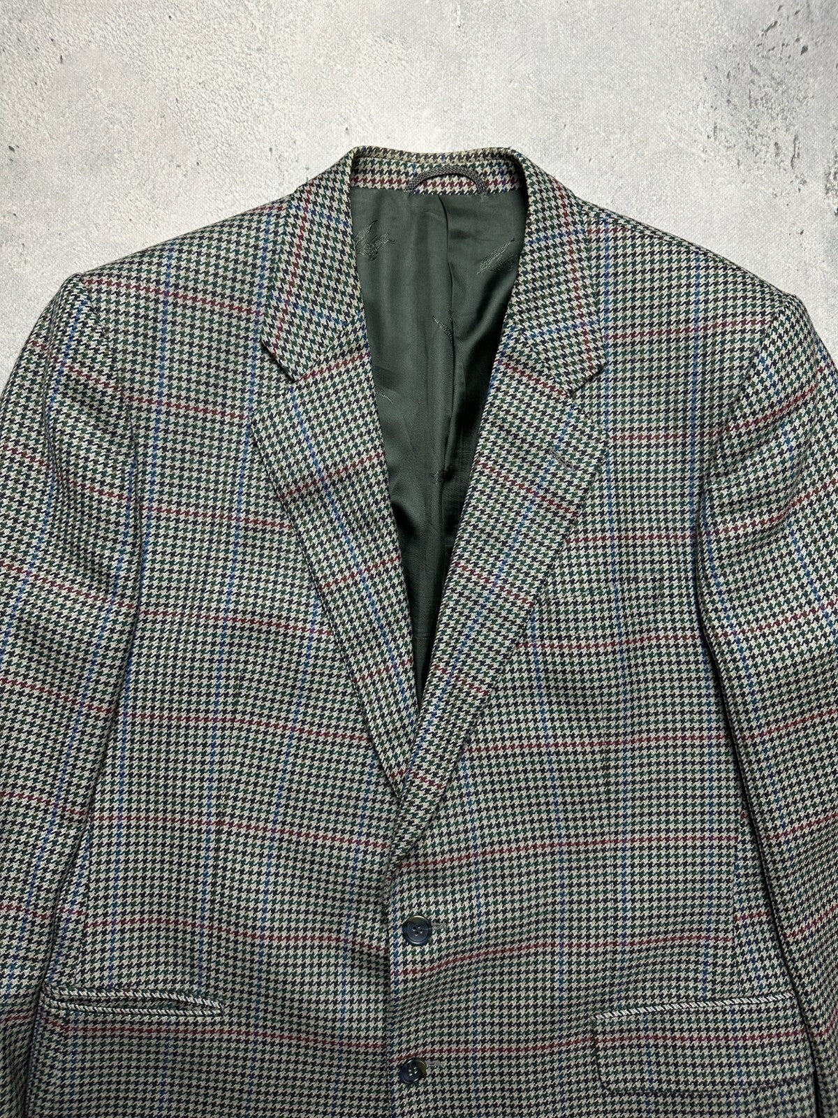 Blazer Burberrys Vintage Cashmere & Wool Luxury Rare 90s 80s