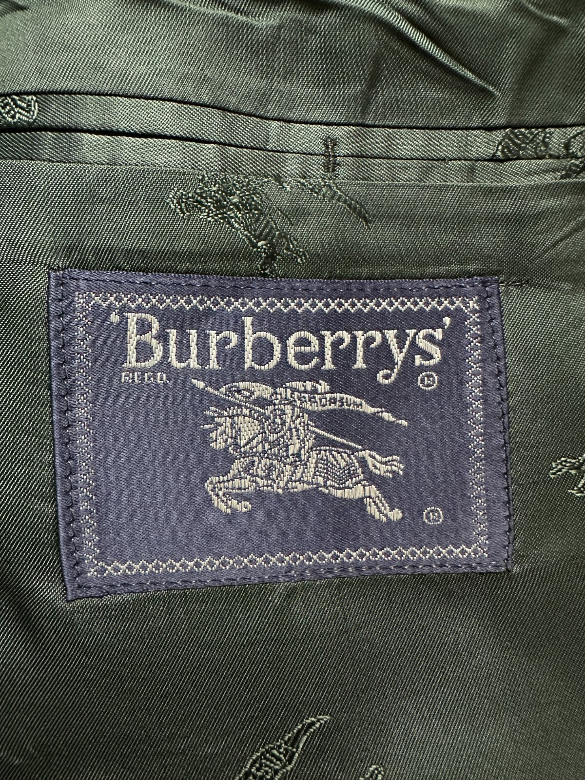 Blazer Burberrys Vintage Cashmere & Wool Luxury Rare 90s 80s