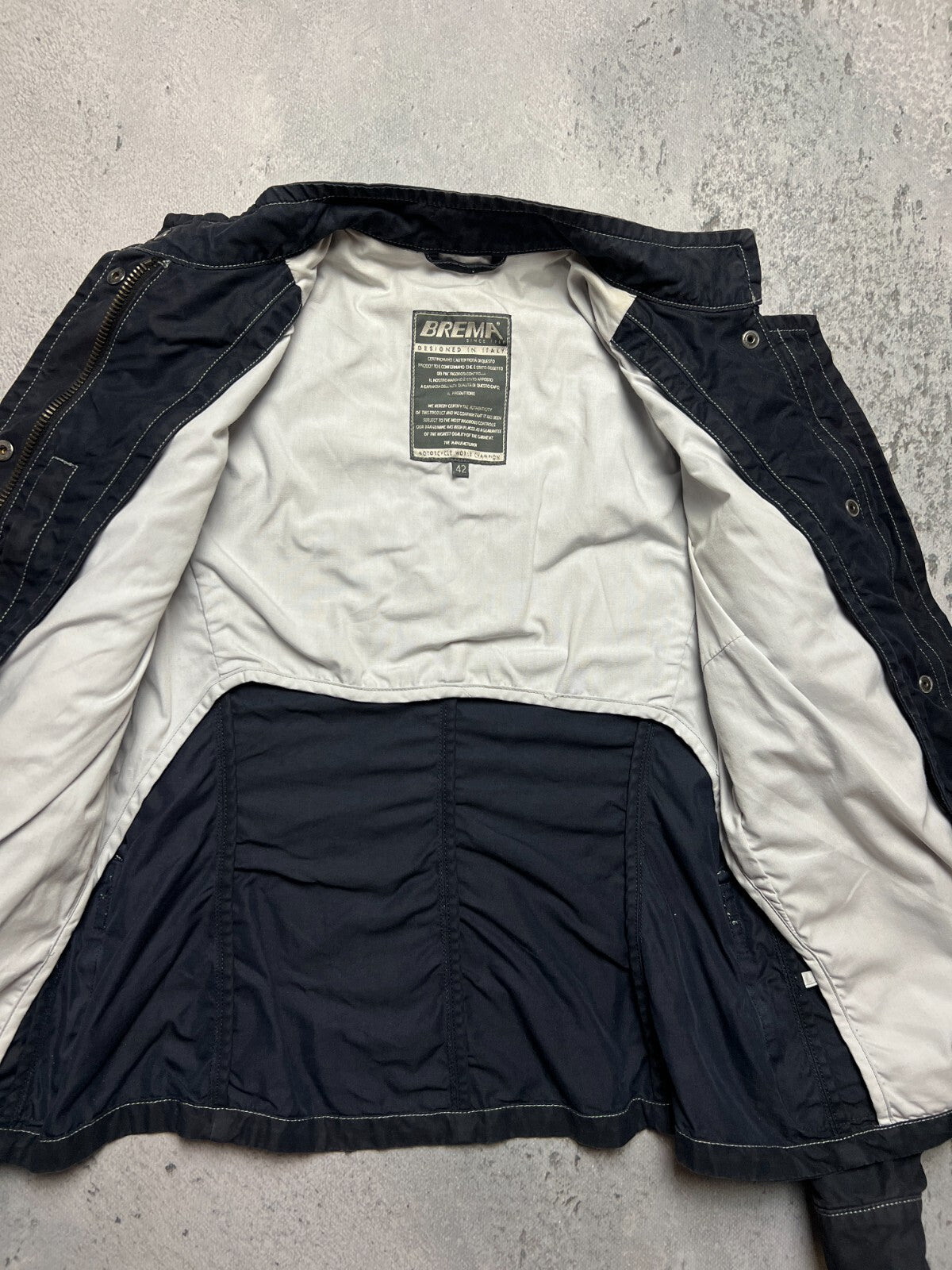 Brema Racing GT H2Out Italy Motorcycle Luxury Cargo Jacket