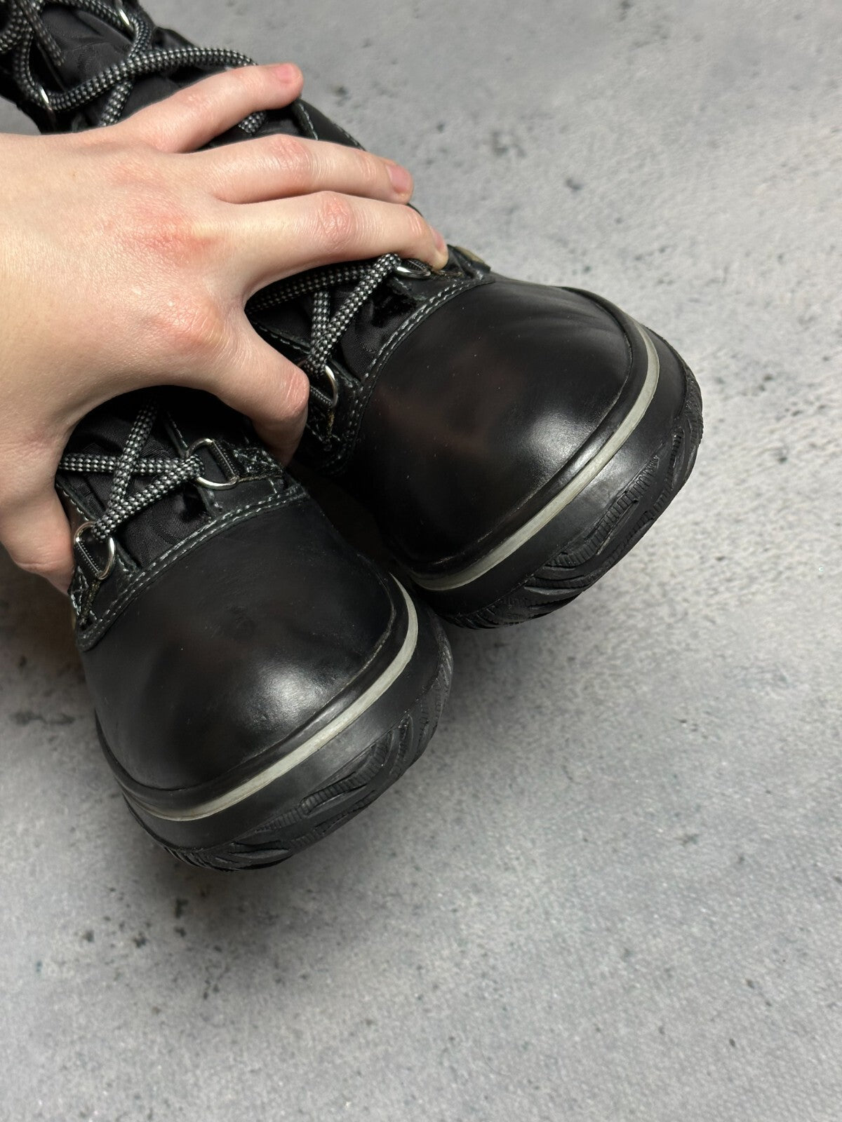 Coach Shaine Signature Winter Snow Monogram Boots y2k
