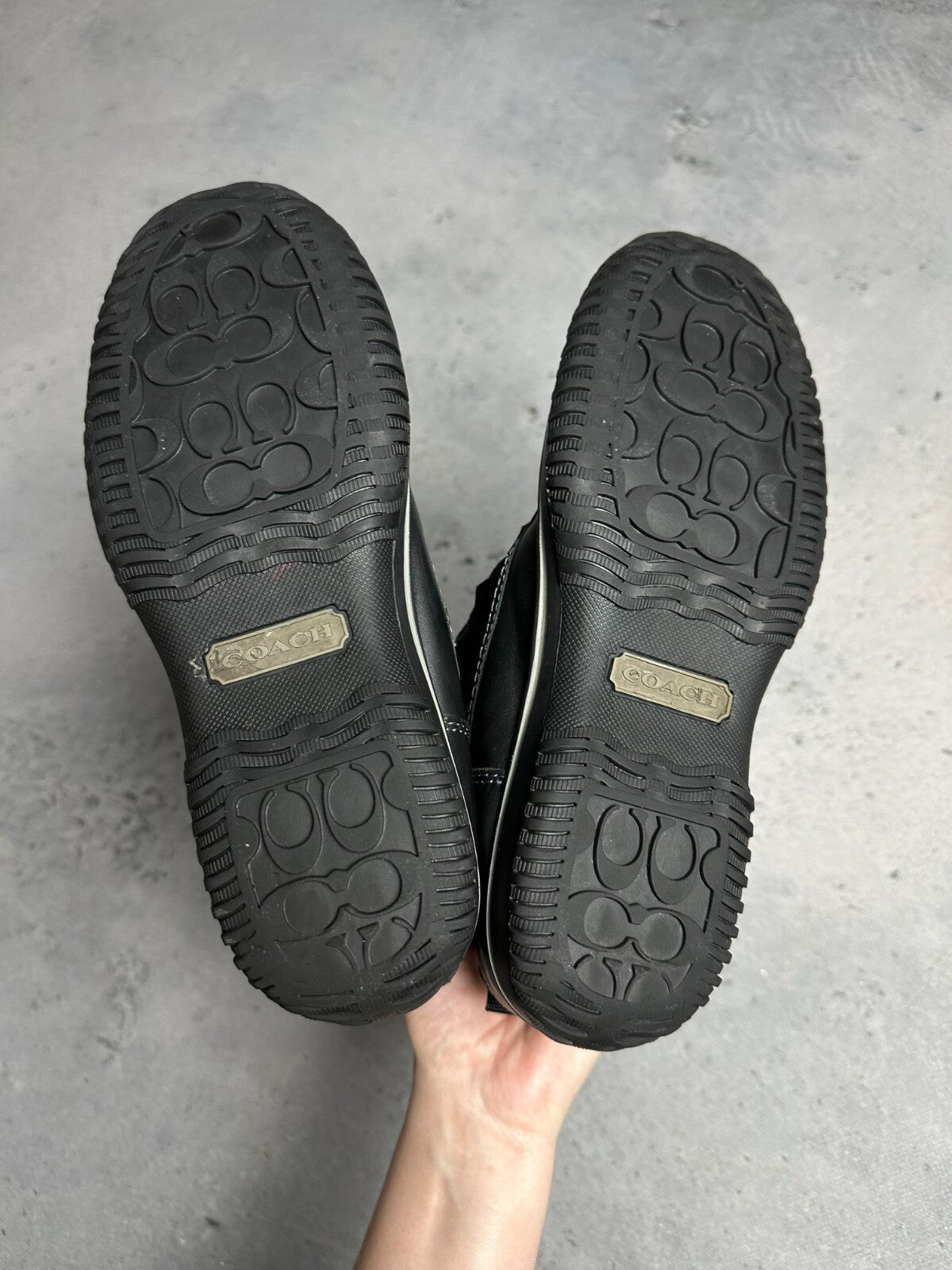 Coach Shaine Signature Winter Snow Monogram Boots y2k