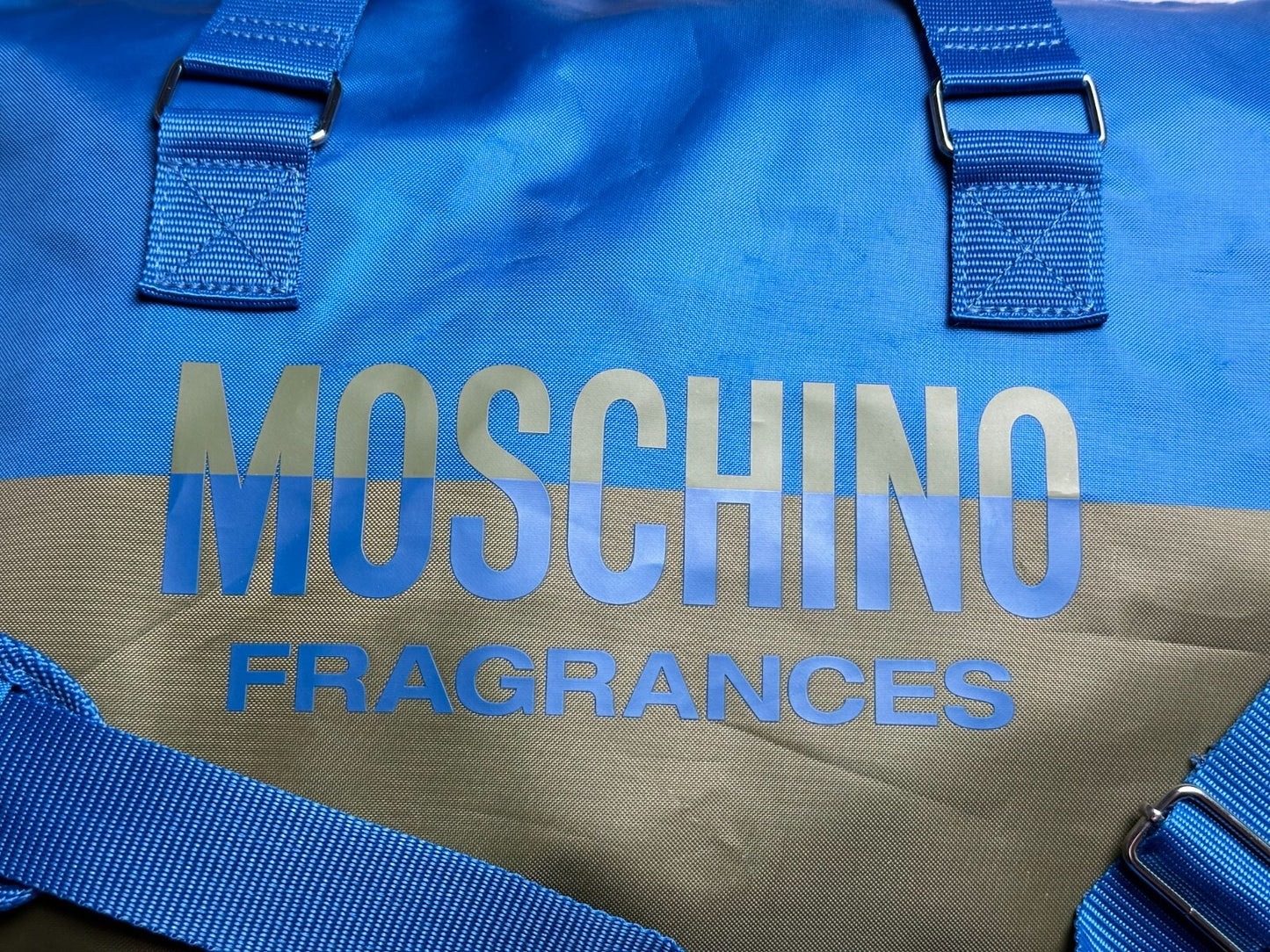 Moschino Fragrances Travel Bag Sports Bag rare lux Item