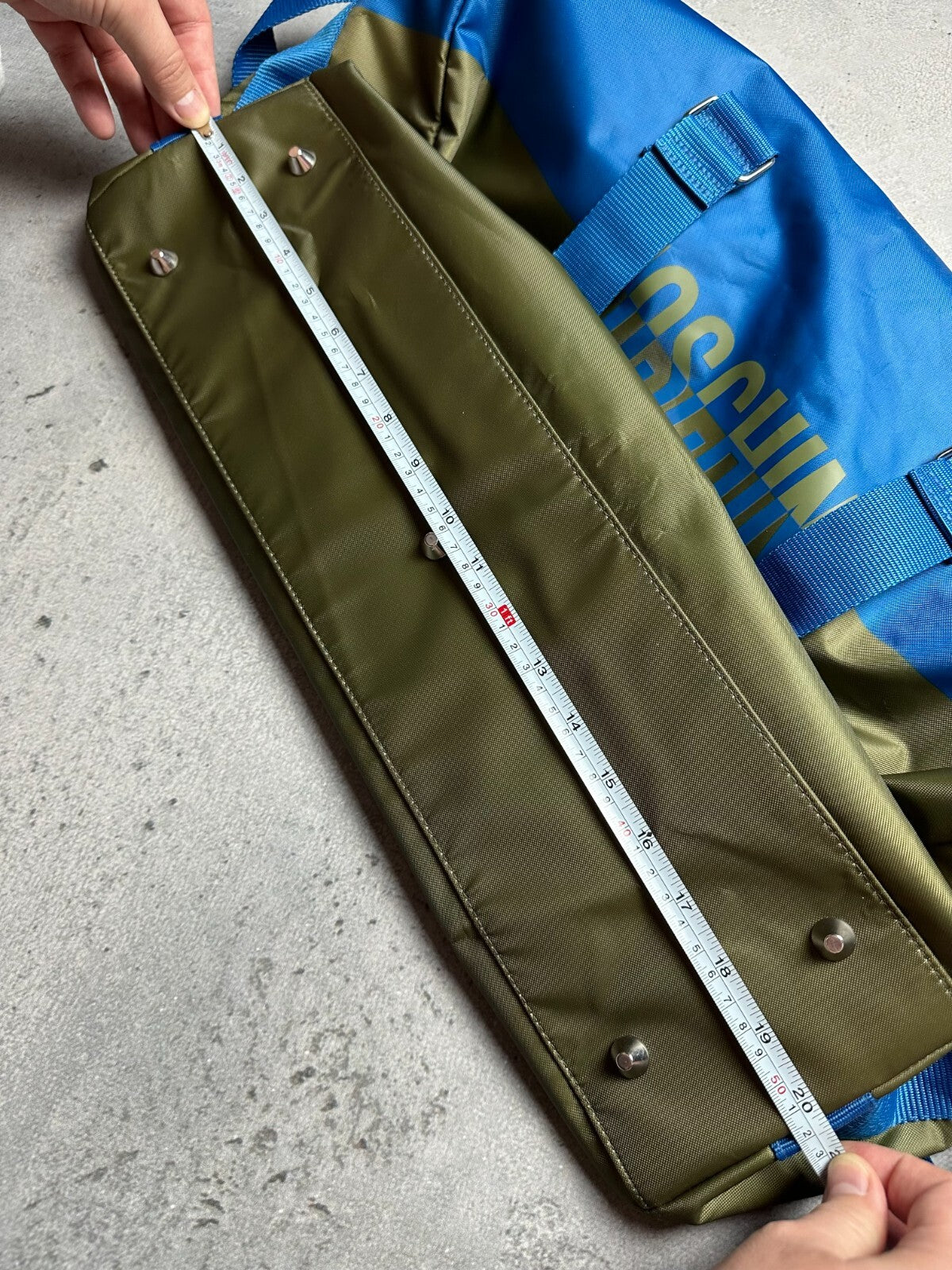 Moschino Fragrances Travel Bag Sports Bag rare lux Item