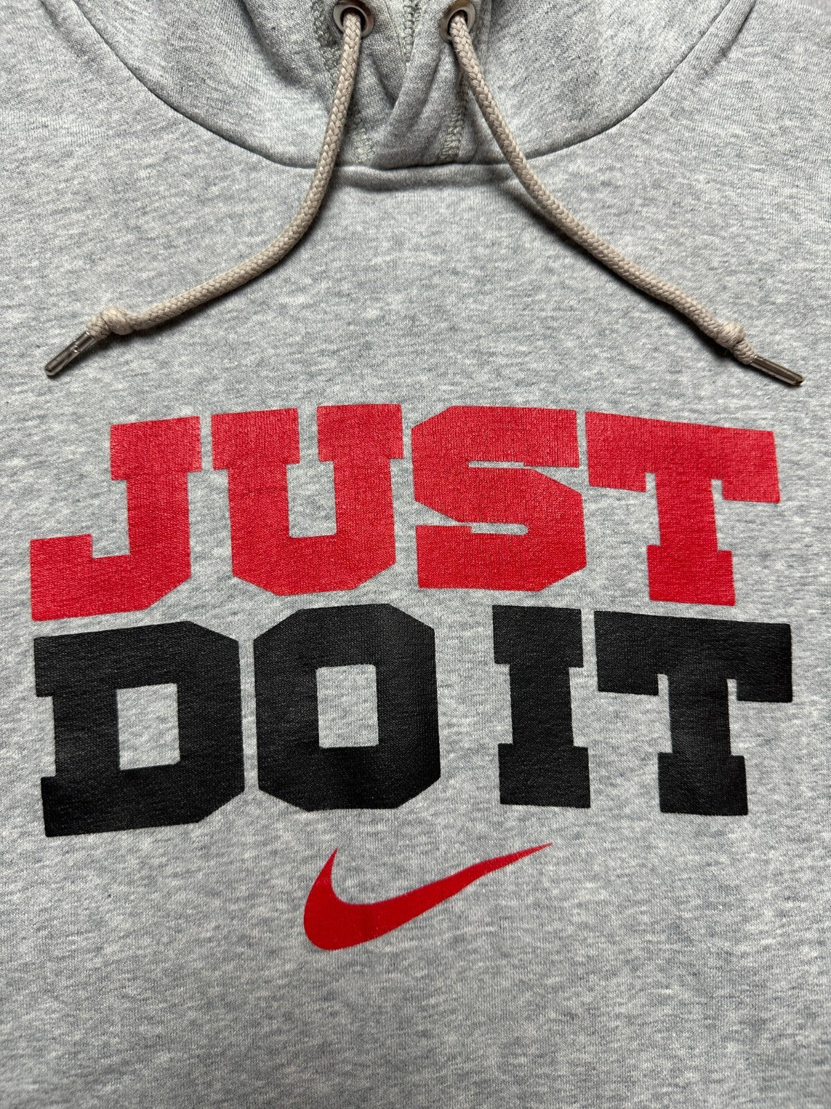 Vintage Hoodie Nike Center Logo Swoosh y2k USA 00s Hype Boxy