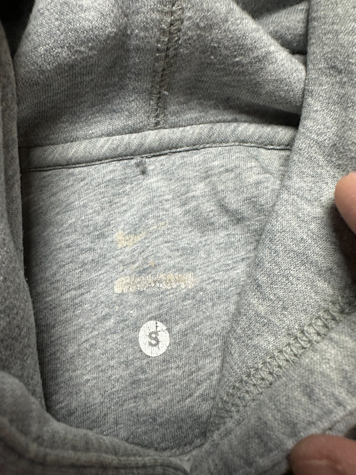 Vintage Hoodie Nike Center Logo Swoosh y2k USA 00s Hype Boxy