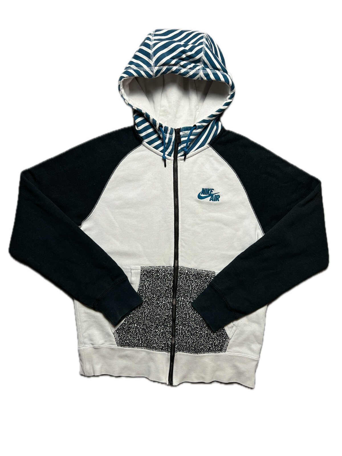 Zip-Up Hoodie Nike Vintage center logo swoosh Travis Style