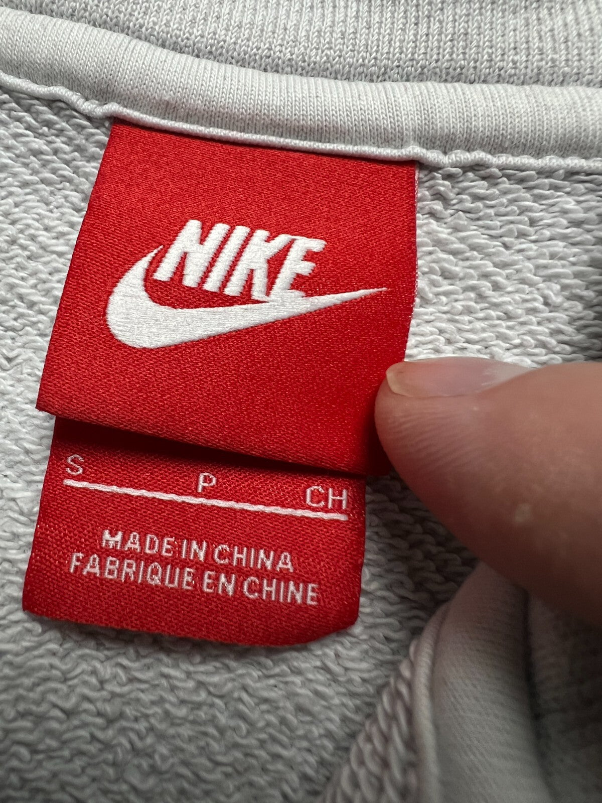 Zip-Up Hoodie Nike Vintage center logo swoosh Travis Style