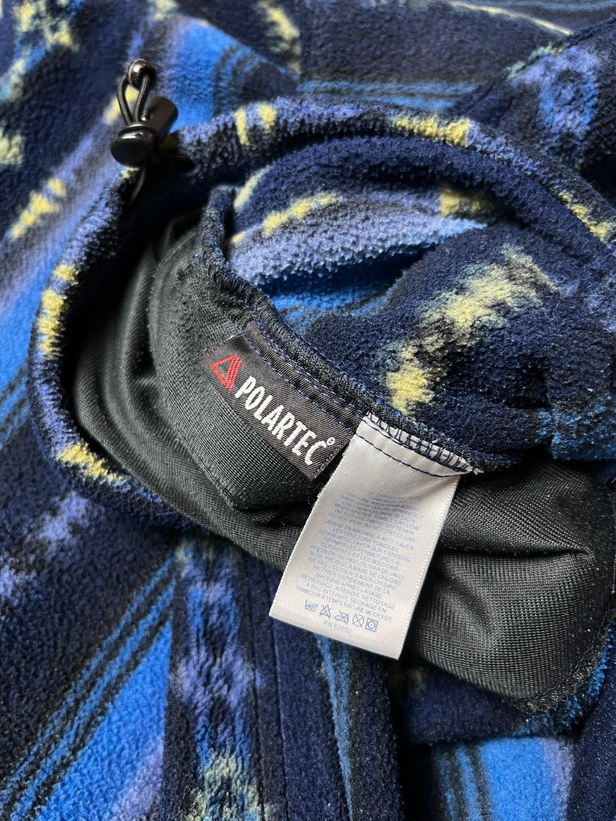 Vintage Lands End Polartec Teddy Fleece Patagonia Synchilla Style Jacket 1/3 Zip