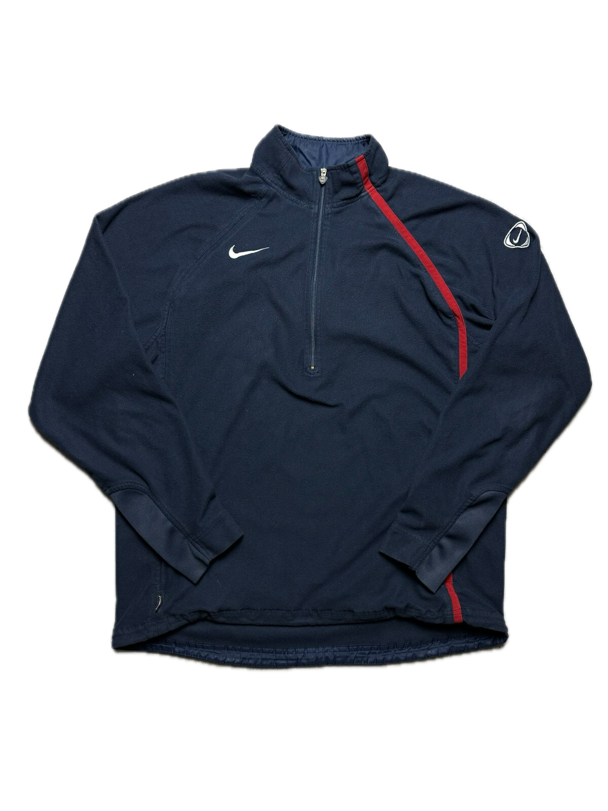 Nike Therma-Fit Total 90 Vintage Half-Zip center swoosh logo