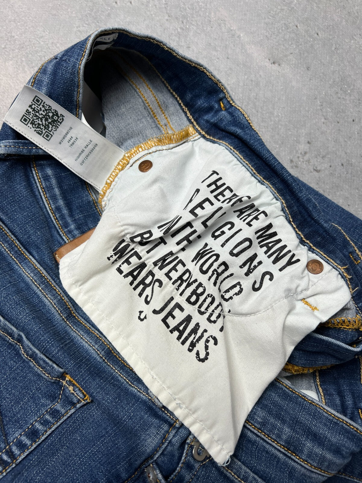 Vintage True Religion Studded Highrise Halle Denim Jeans y2k