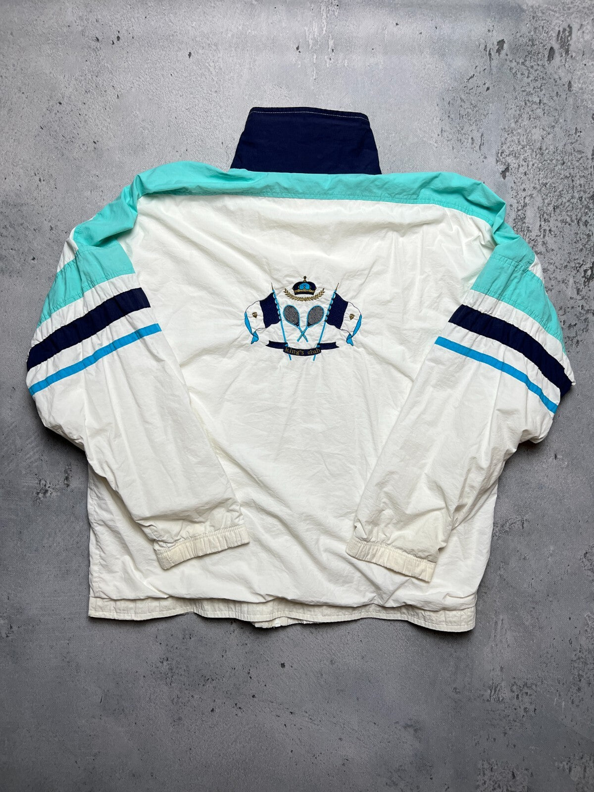 Sergio Tacchini Archive 1990's Italy Track Jacket Kings Club