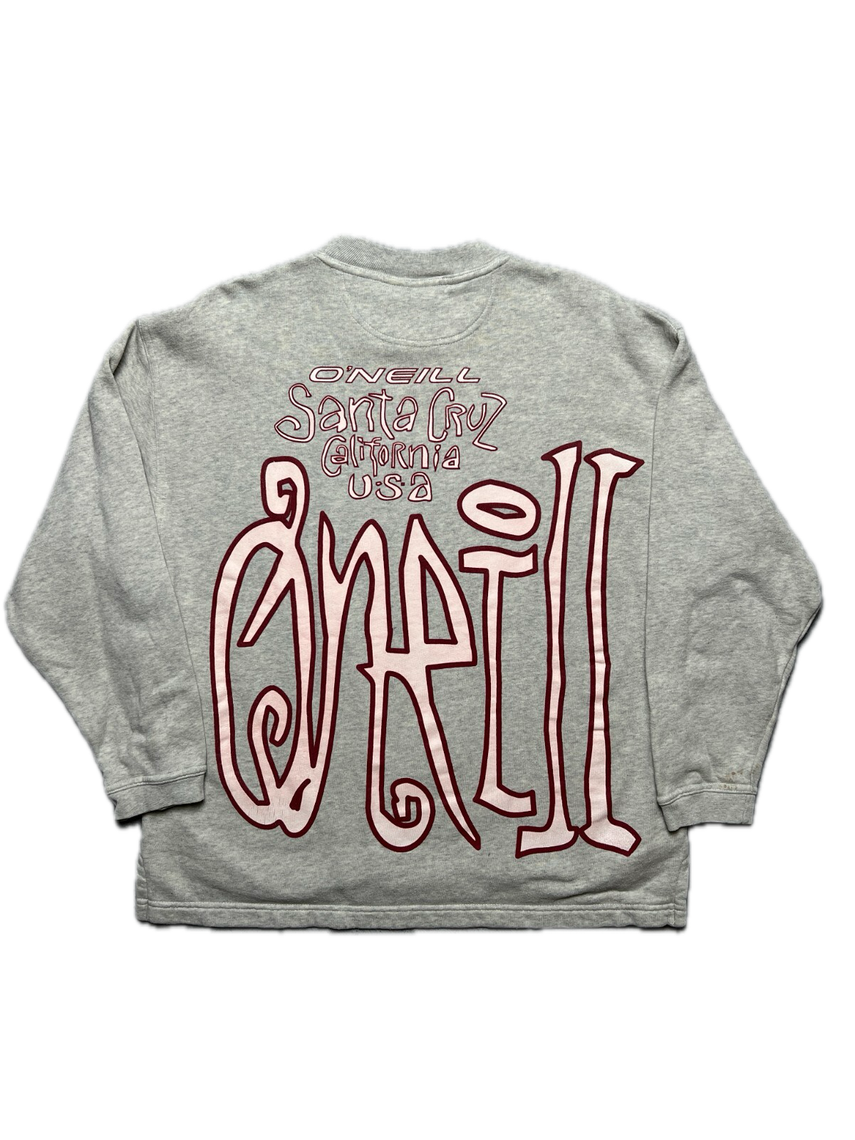 Oneill Santa Cruz California USA Surfing Vintage Sweatshirt
