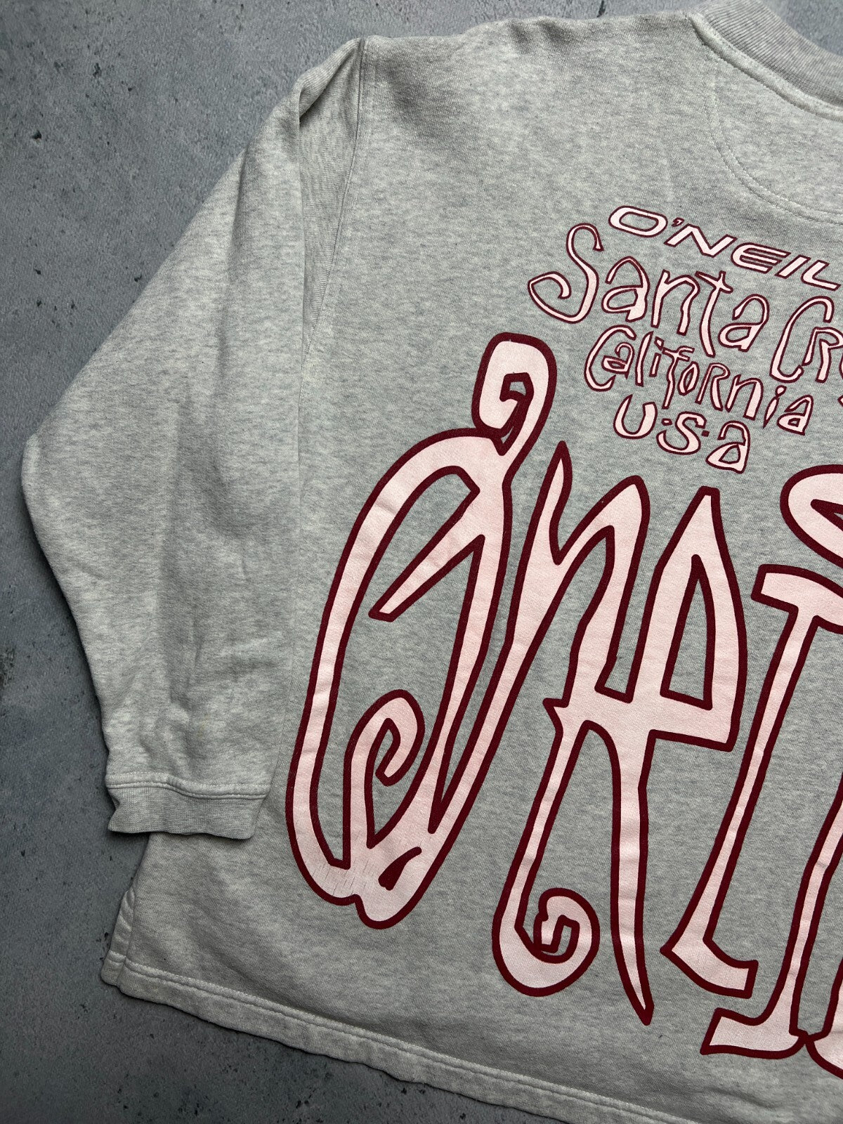 Oneill Santa Cruz California USA Surfing Vintage Sweatshirt