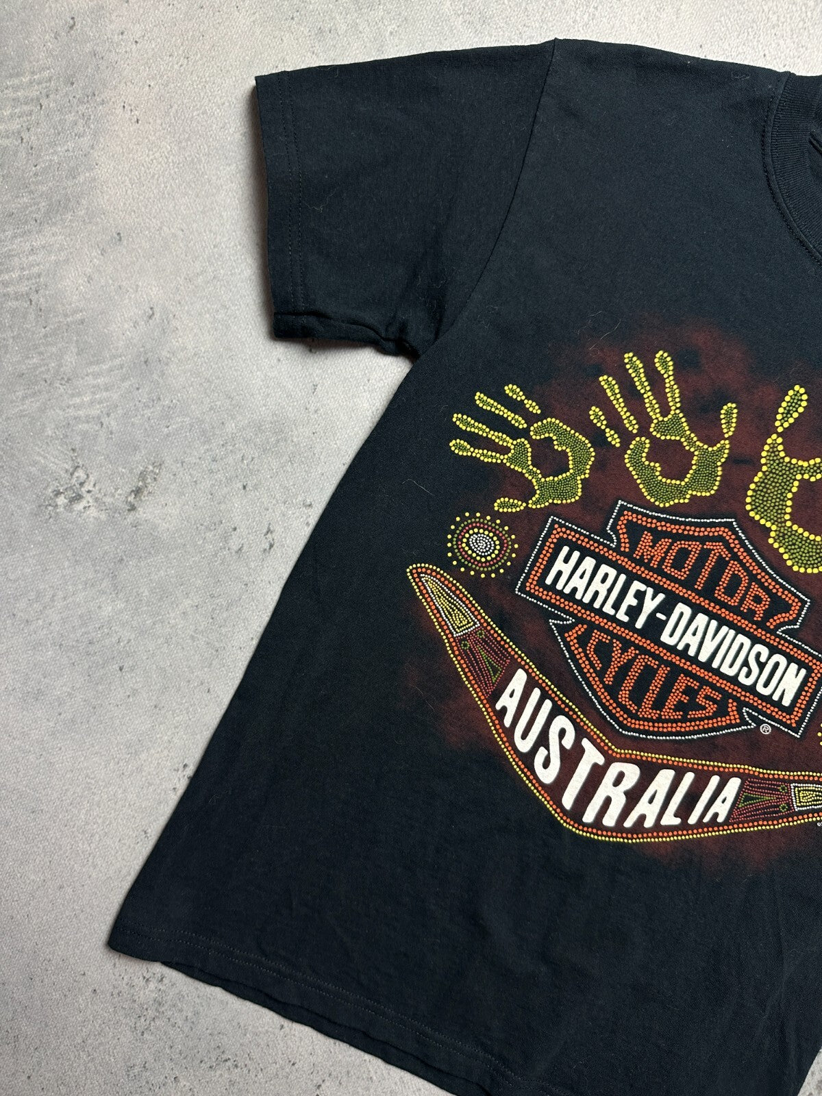 00s Vintage Harley Davidson Trivet Sydney Australia Rare y2k